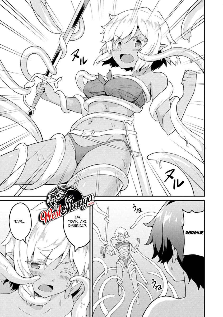 Taberu dake de Level Up! Damegami to Issho ni Isekai Musou Chapter 21.2 - halaman 5