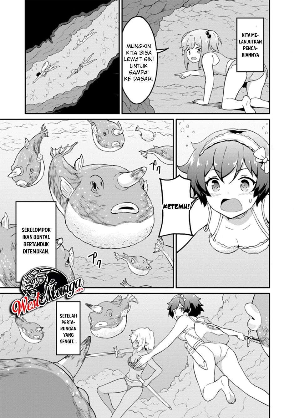 Taberu dake de Level Up! Damegami to Issho ni Isekai Musou Chapter 21.2 - halaman 7