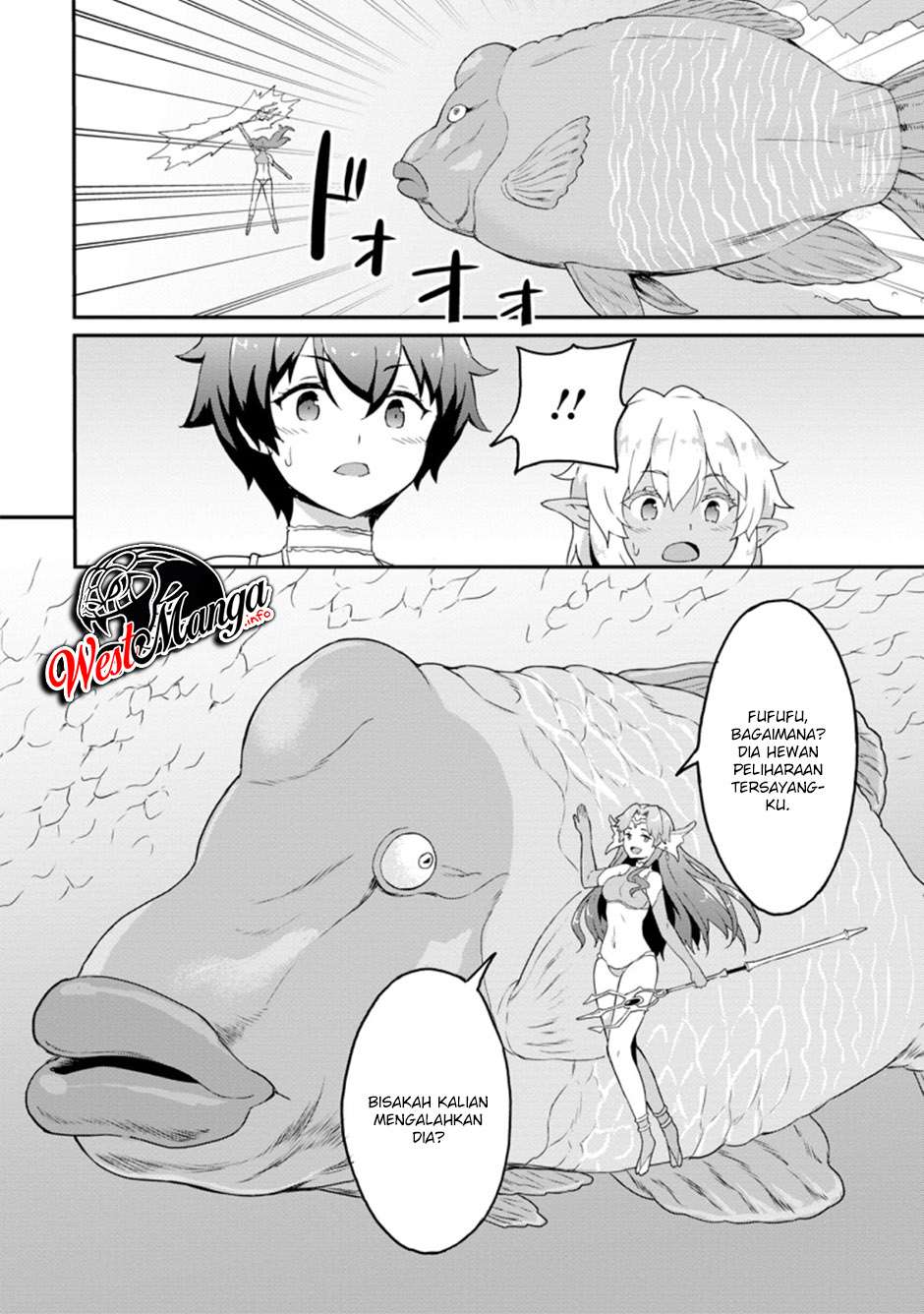 Taberu dake de Level Up! Damegami to Issho ni Isekai Musou Chapter 21.3 - halaman 4