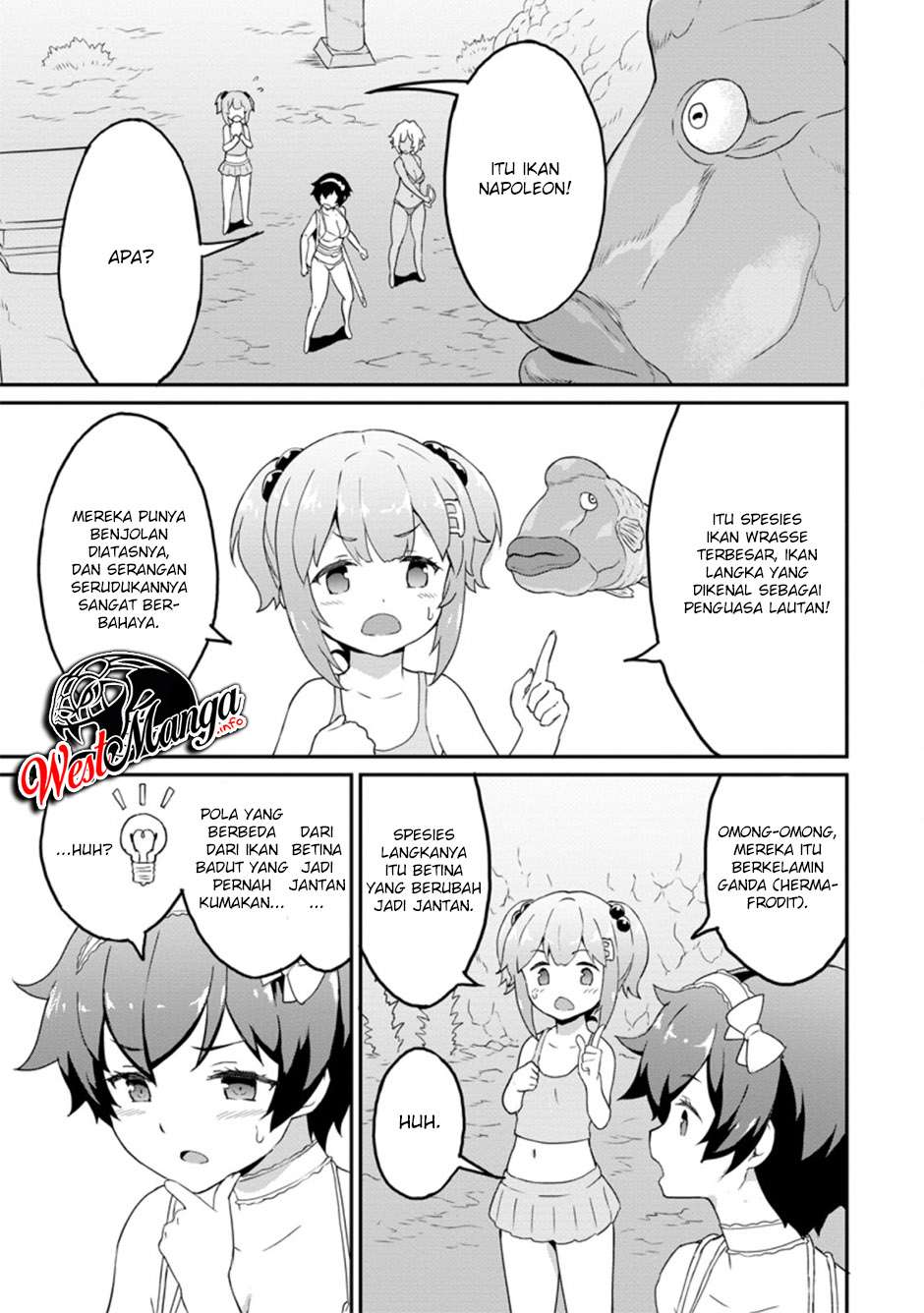 Taberu dake de Level Up! Damegami to Issho ni Isekai Musou Chapter 21.3 - halaman 5