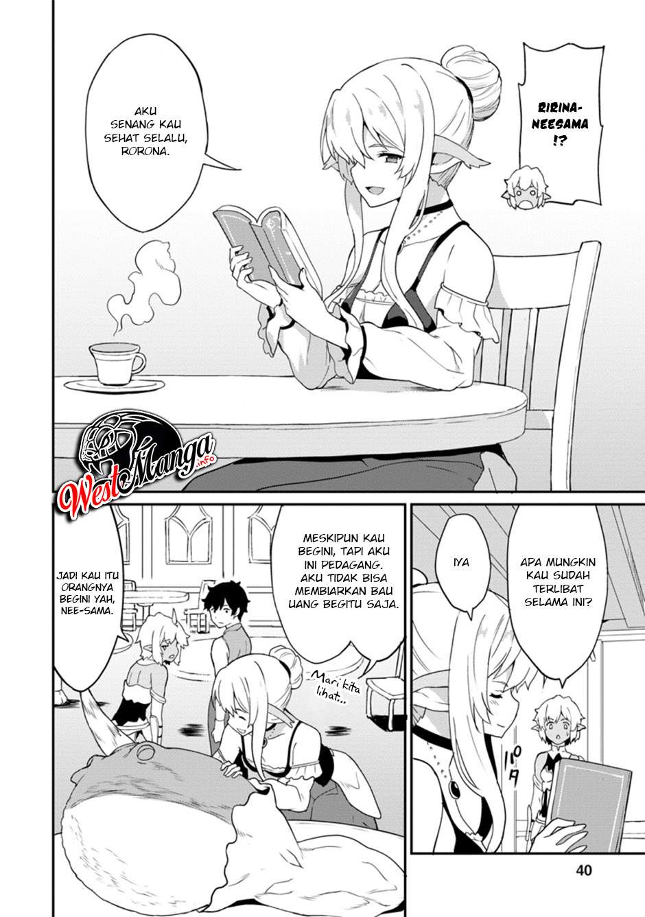 Taberu dake de Level Up! Damegami to Issho ni Isekai Musou Chapter 22.1 - halaman 10