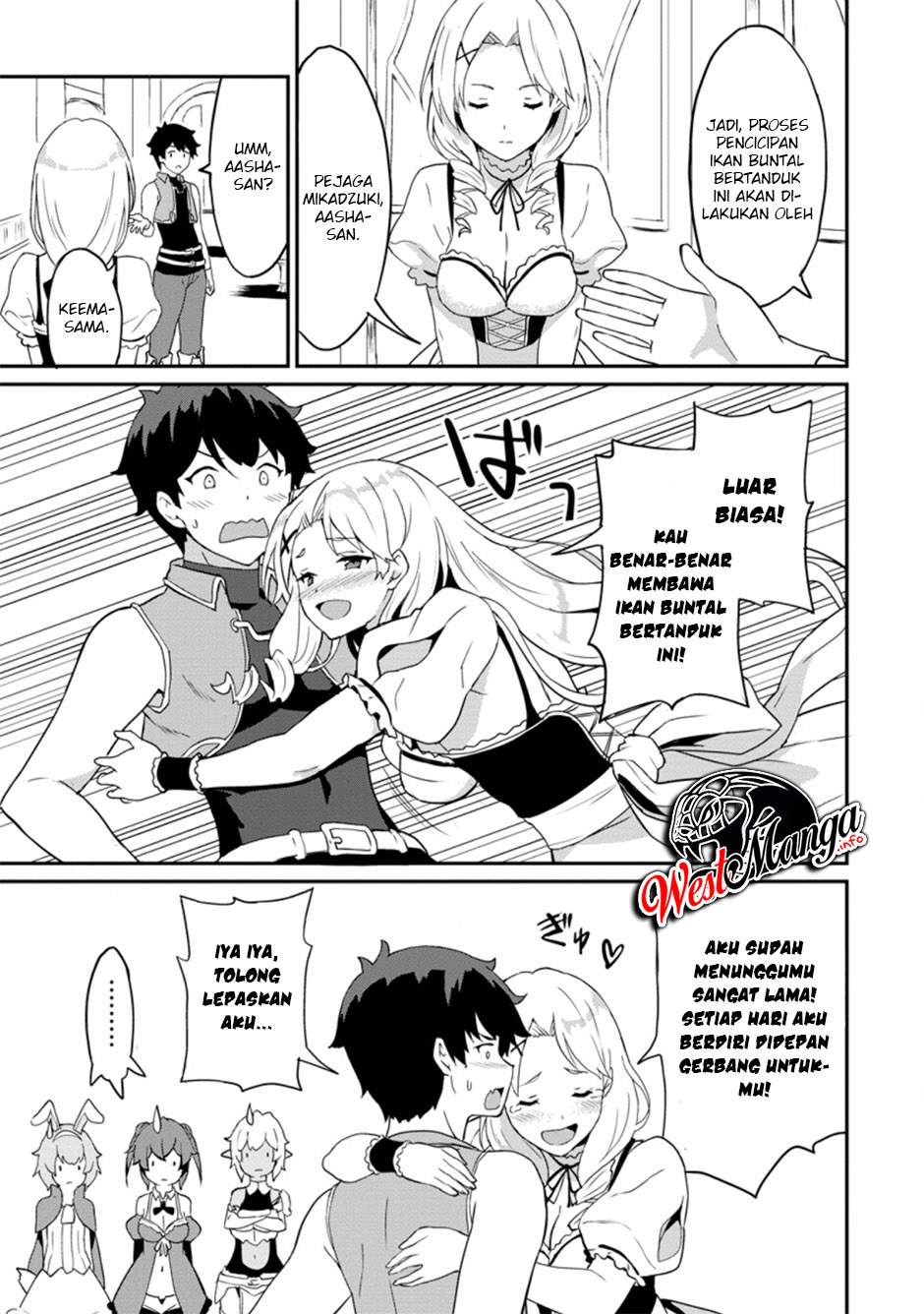 Taberu dake de Level Up! Damegami to Issho ni Isekai Musou Chapter 22.1 - halaman 12