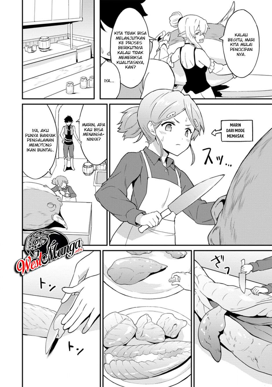Taberu dake de Level Up! Damegami to Issho ni Isekai Musou Chapter 22.1 - halaman 13