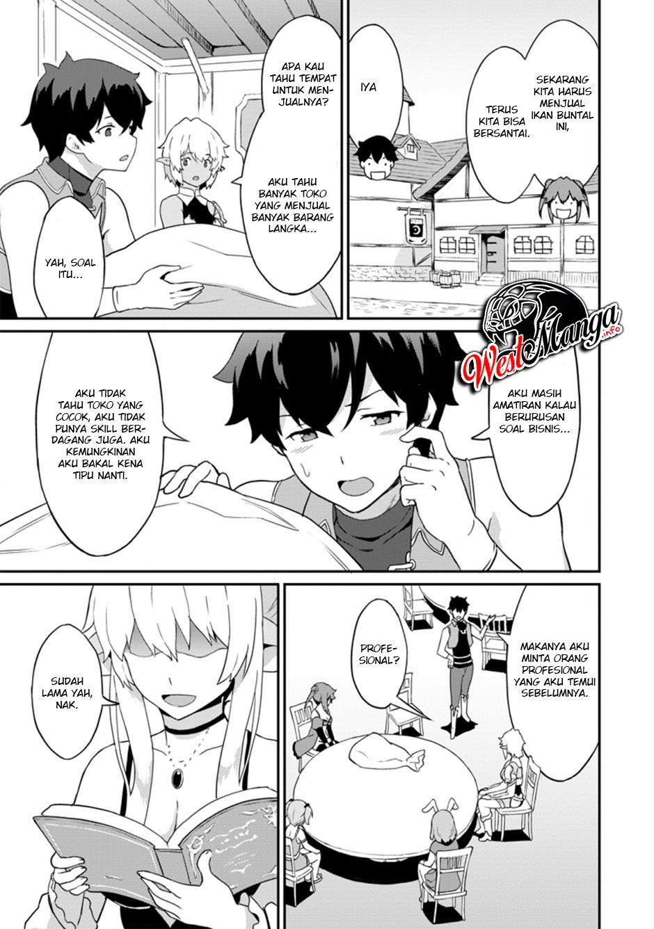 Taberu dake de Level Up! Damegami to Issho ni Isekai Musou Chapter 22.1 - halaman 9
