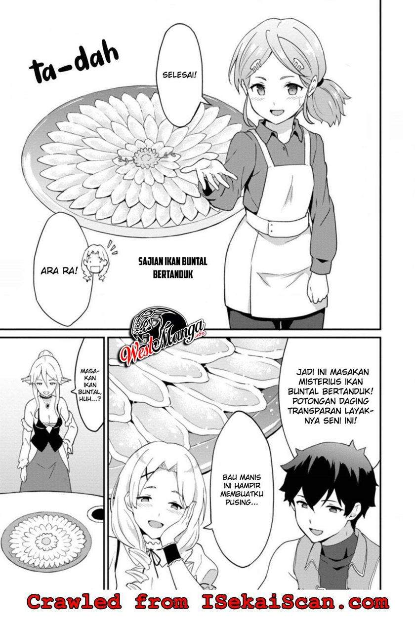 Taberu dake de Level Up! Damegami to Issho ni Isekai Musou Chapter 22.2 - halaman 3