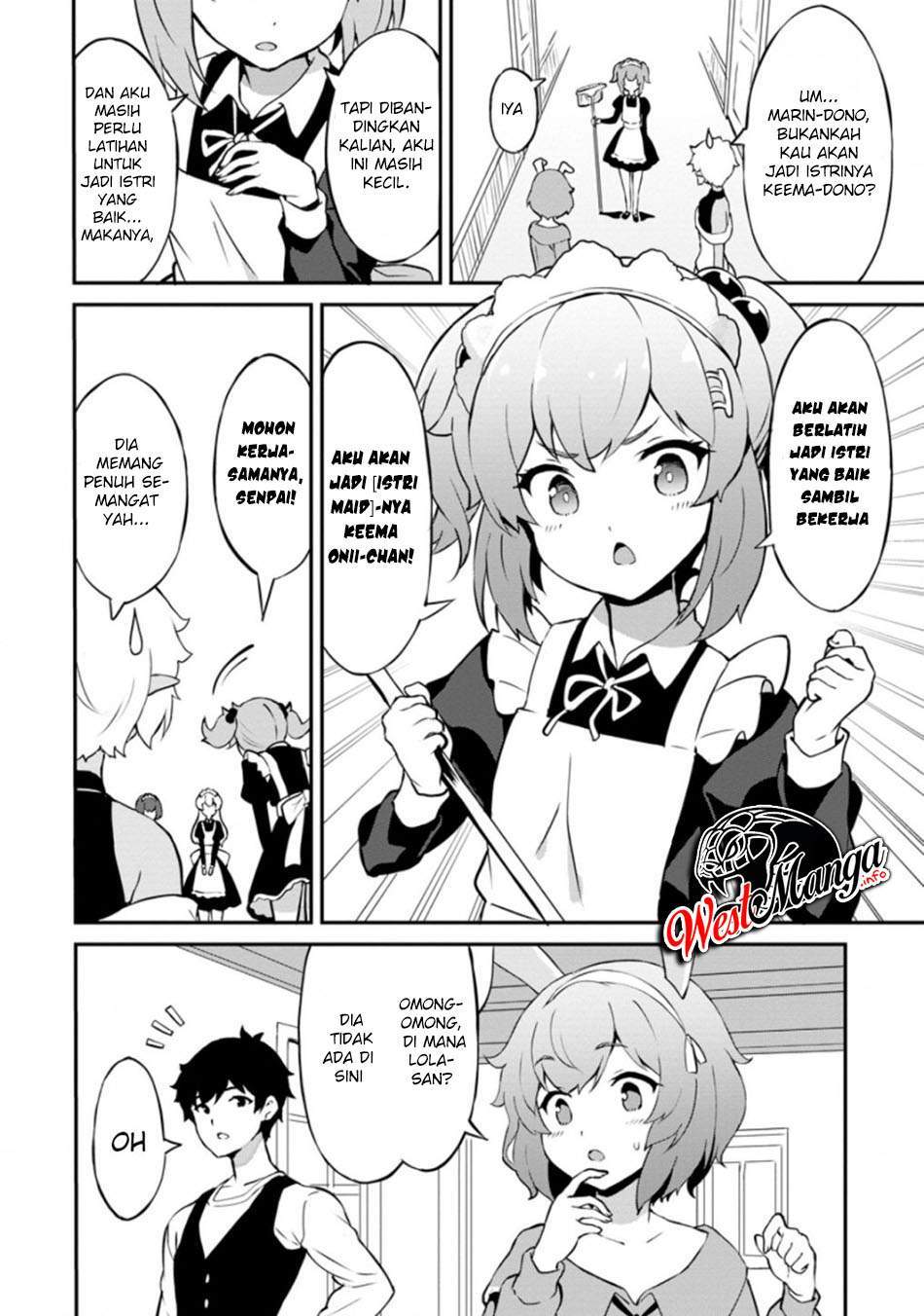 Taberu dake de Level Up! Damegami to Issho ni Isekai Musou Chapter 23.1 - halaman 8