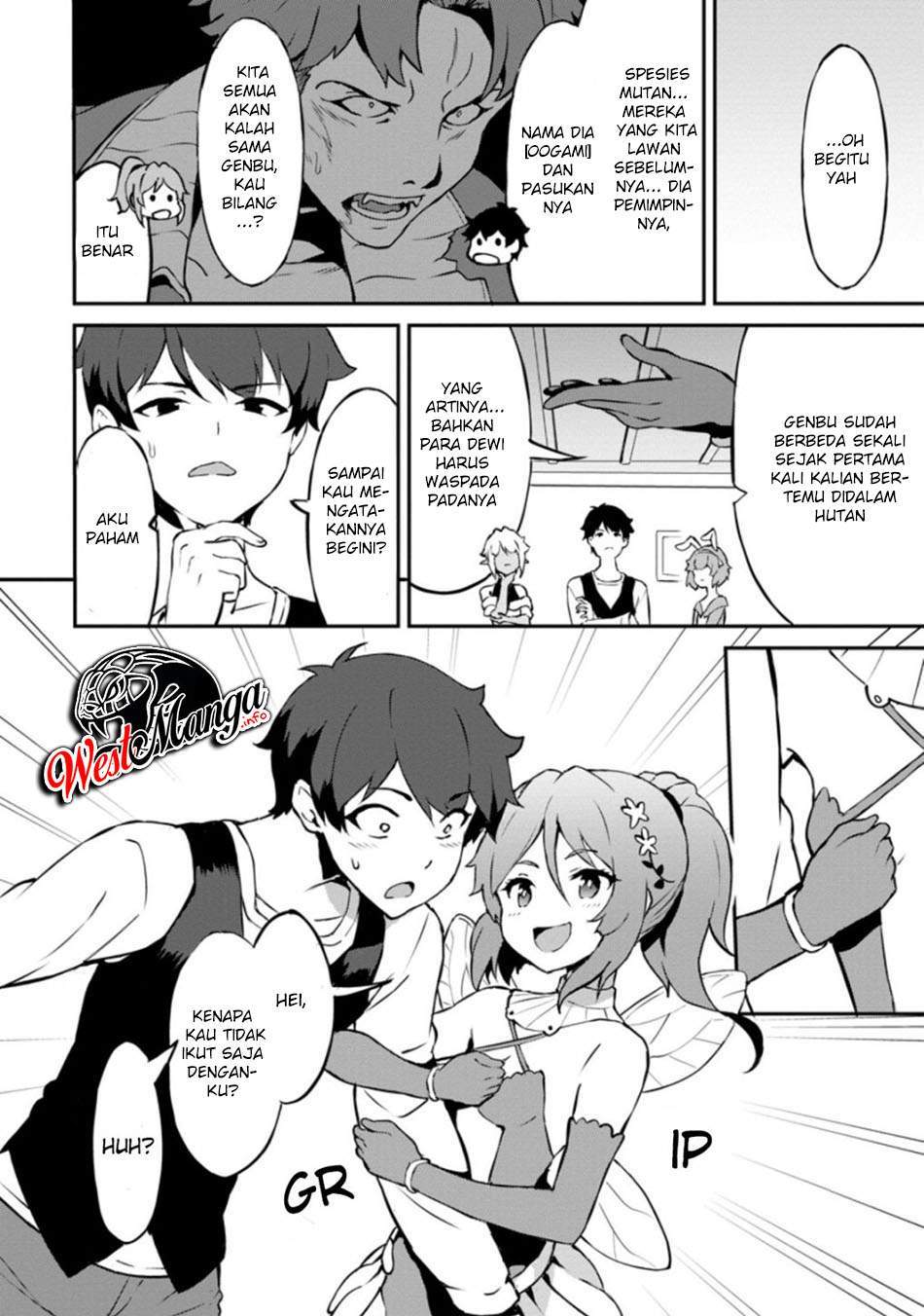 Taberu dake de Level Up! Damegami to Issho ni Isekai Musou Chapter 23.2 - halaman 10