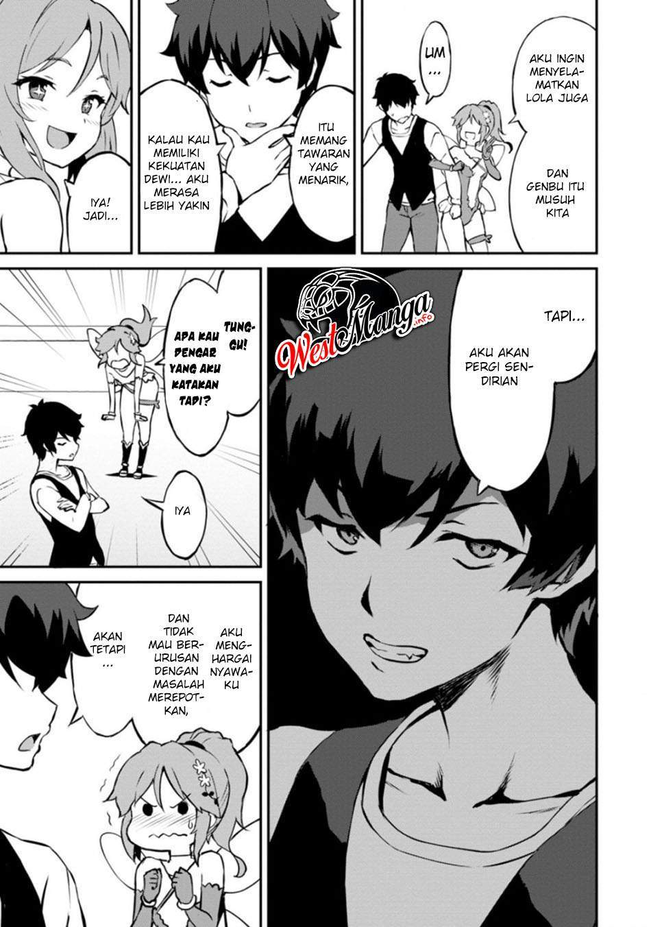 Taberu dake de Level Up! Damegami to Issho ni Isekai Musou Chapter 23.2 - halaman 11