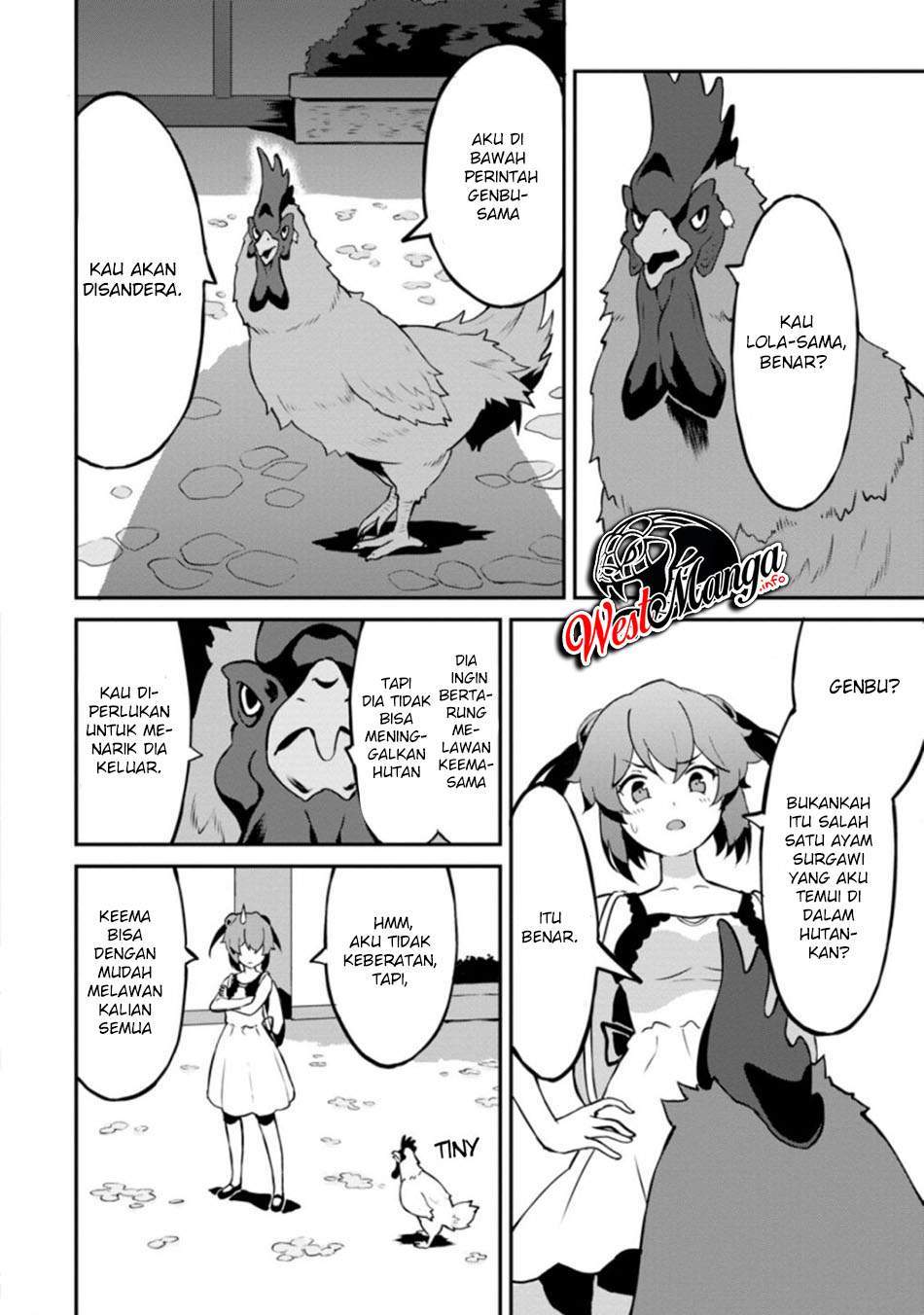 Taberu dake de Level Up! Damegami to Issho ni Isekai Musou Chapter 23.2 - halaman 4
