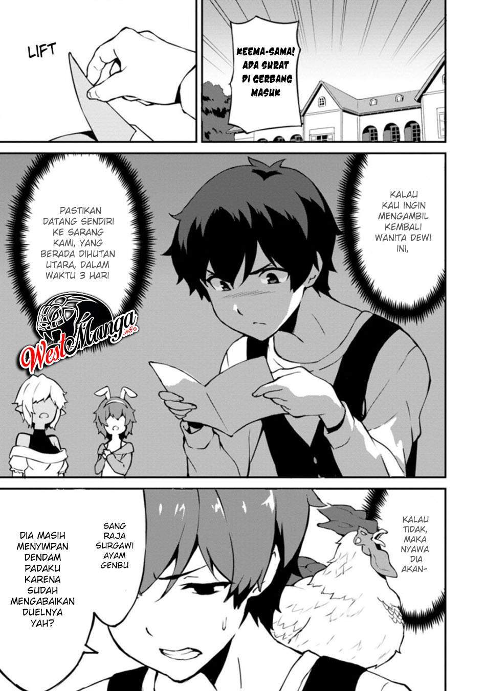 Taberu dake de Level Up! Damegami to Issho ni Isekai Musou Chapter 23.2 - halaman 7