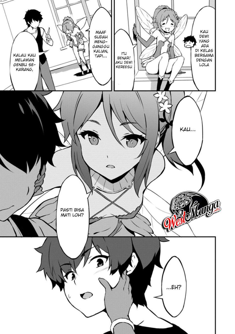 Taberu dake de Level Up! Damegami to Issho ni Isekai Musou Chapter 23.2 - halaman 9