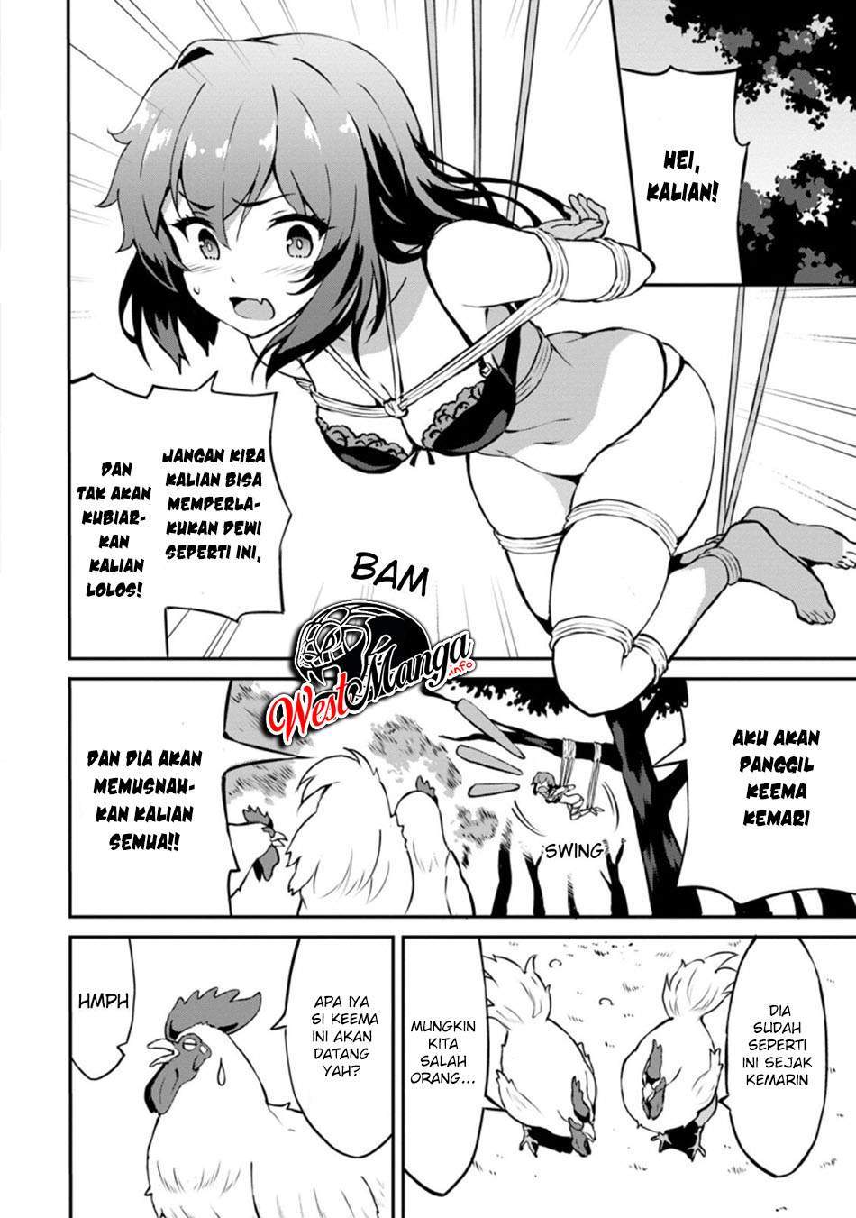 Taberu dake de Level Up! Damegami to Issho ni Isekai Musou Chapter 23.3 - halaman 4