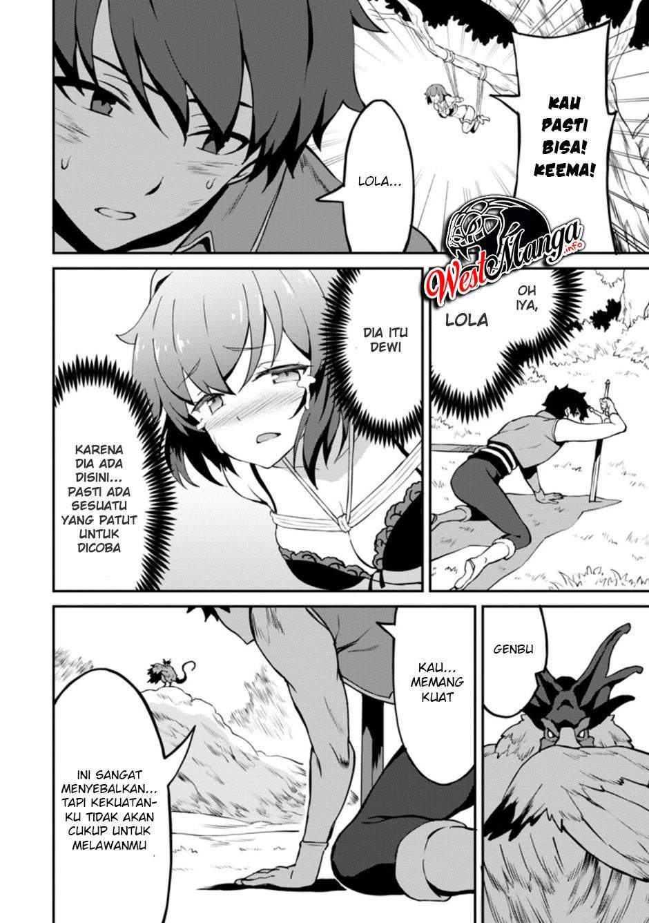 Taberu dake de Level Up! Damegami to Issho ni Isekai Musou Chapter 24.1 - halaman 9