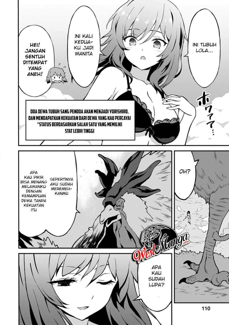 Taberu dake de Level Up! Damegami to Issho ni Isekai Musou Chapter 24.2 - halaman 11