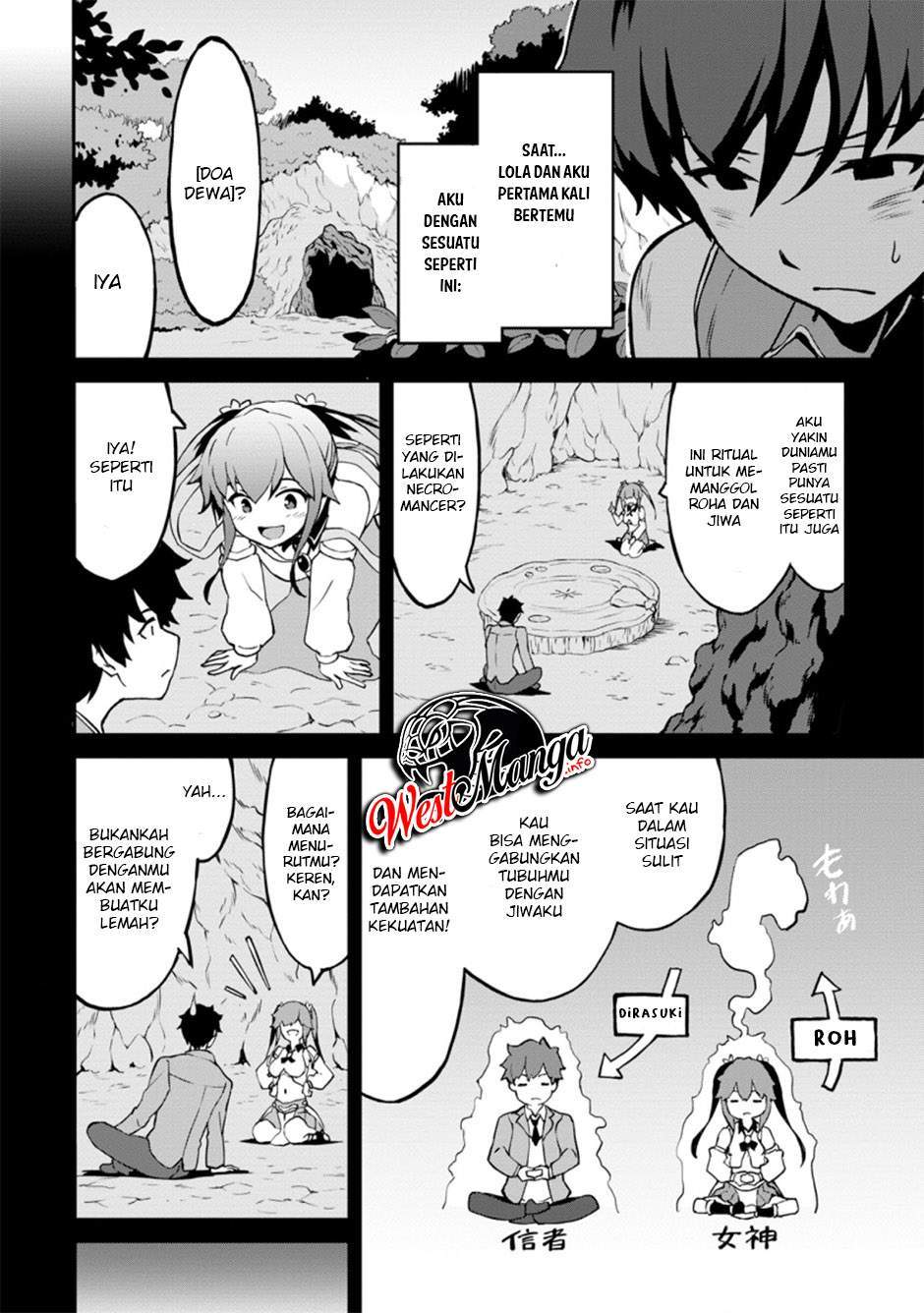 Taberu dake de Level Up! Damegami to Issho ni Isekai Musou Chapter 24.2 - halaman 5