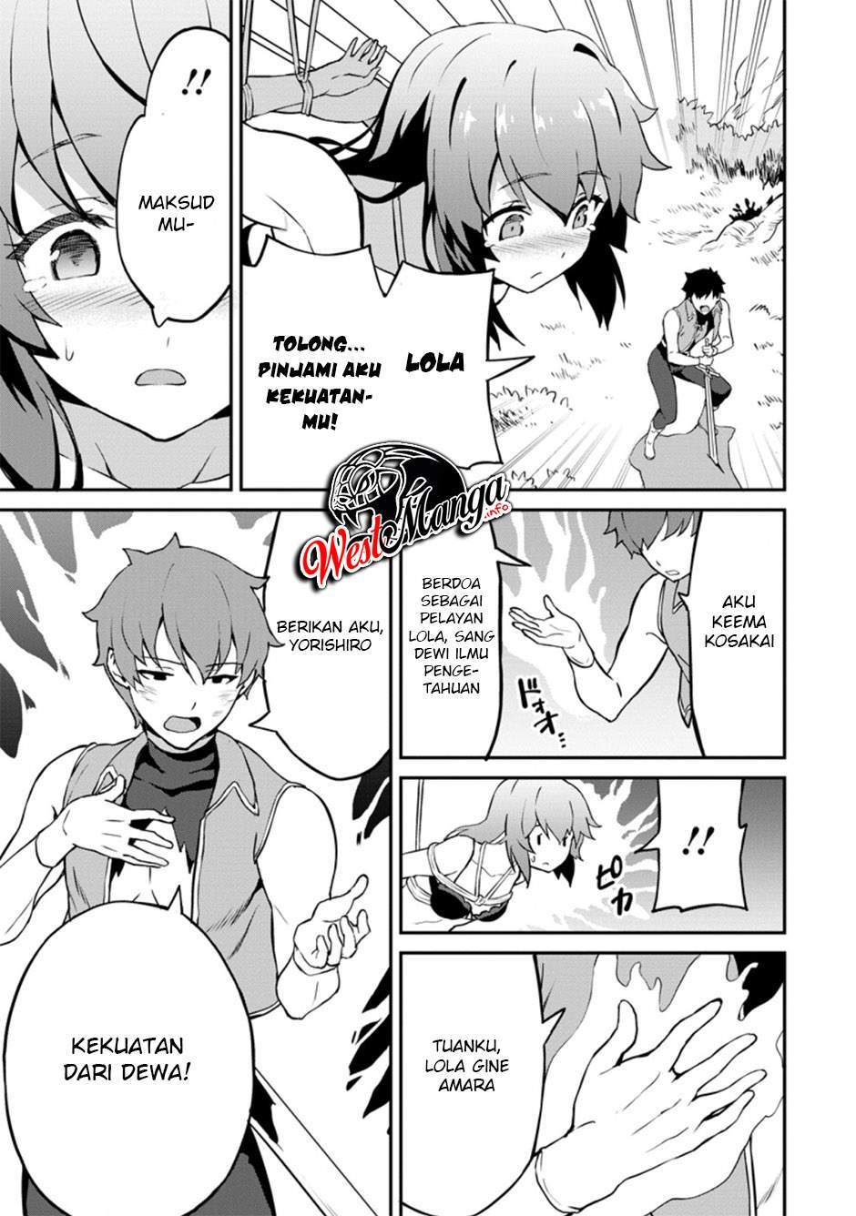 Taberu dake de Level Up! Damegami to Issho ni Isekai Musou Chapter 24.2 - halaman 8