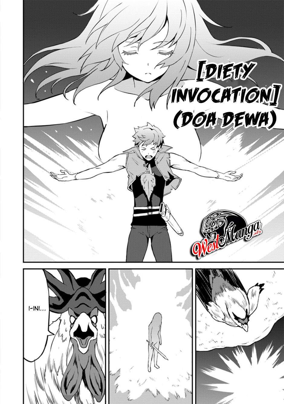 Taberu dake de Level Up! Damegami to Issho ni Isekai Musou Chapter 24.2 - halaman 9