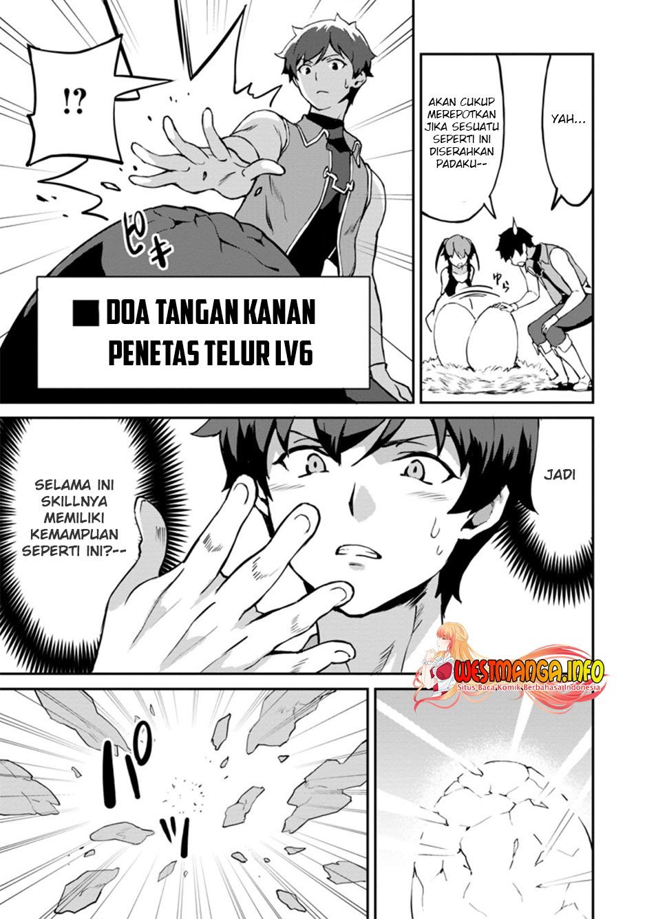 Taberu dake de Level Up! Damegami to Issho ni Isekai Musou Chapter 24.3 - halaman 10