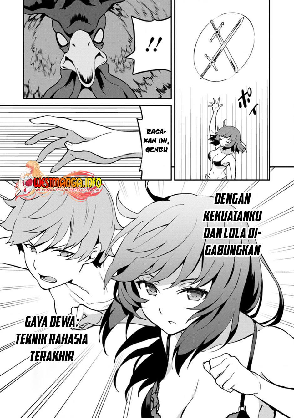Taberu dake de Level Up! Damegami to Issho ni Isekai Musou Chapter 24.3 - halaman 3