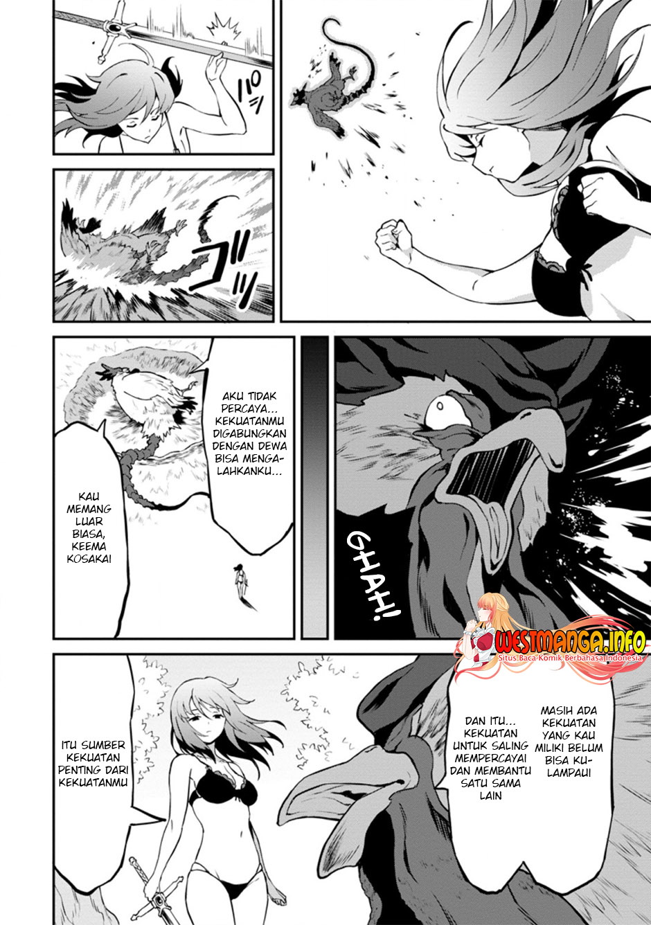 Taberu dake de Level Up! Damegami to Issho ni Isekai Musou Chapter 24.3 - halaman 5