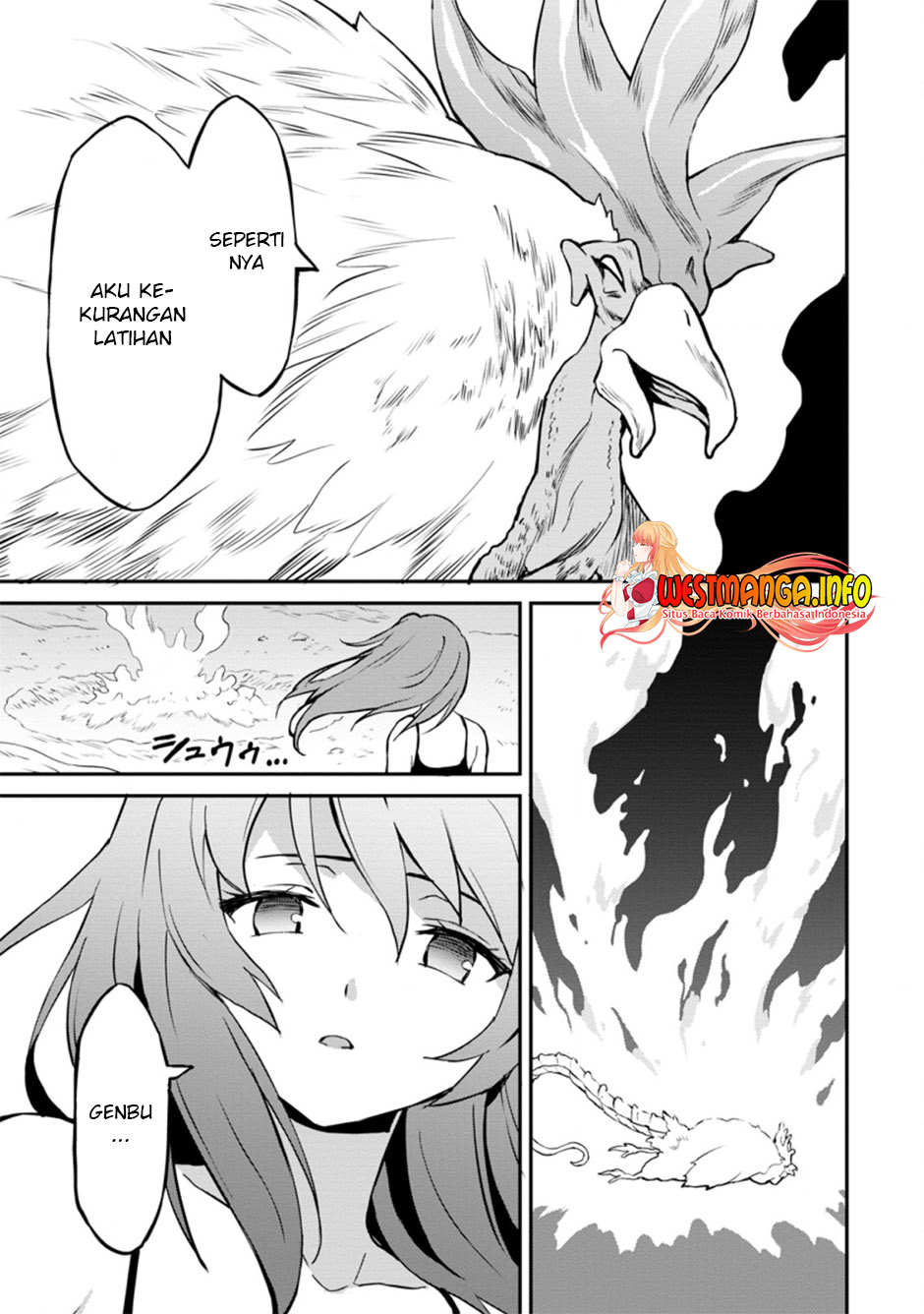 Taberu dake de Level Up! Damegami to Issho ni Isekai Musou Chapter 24.3 - halaman 6