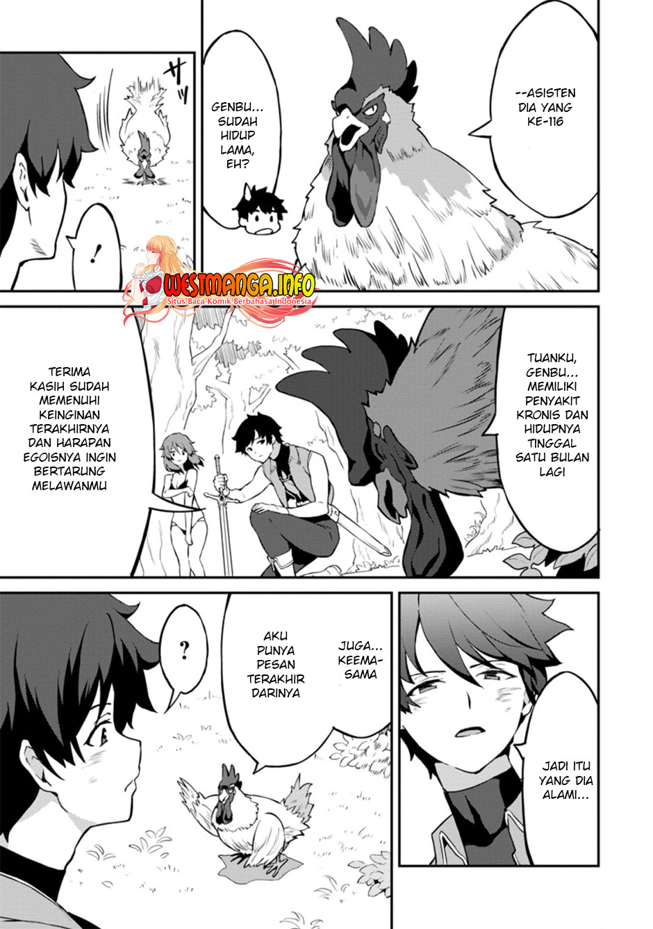 Taberu dake de Level Up! Damegami to Issho ni Isekai Musou Chapter 24.3 - halaman 8