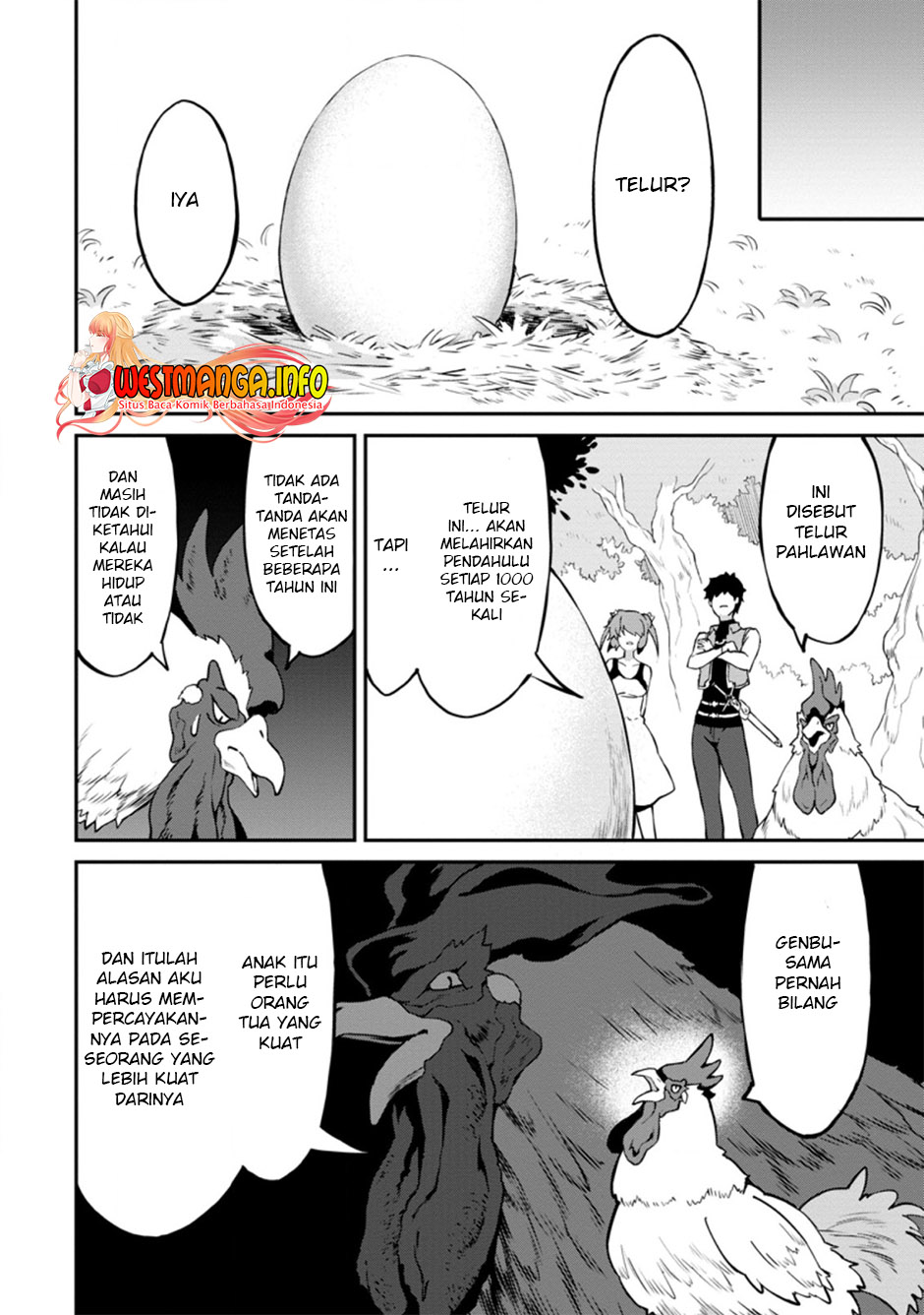 Taberu dake de Level Up! Damegami to Issho ni Isekai Musou Chapter 24.3 - halaman 9