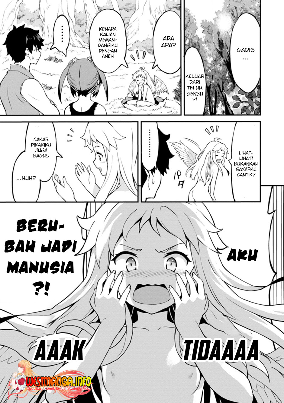 Taberu dake de Level Up! Damegami to Issho ni Isekai Musou Chapter 25.1 - halaman 3