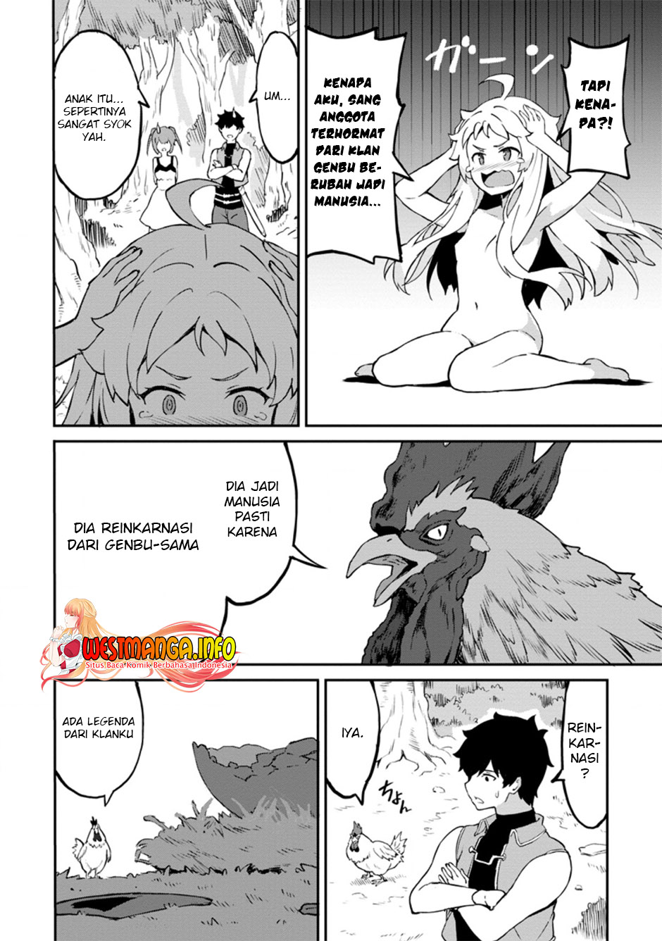 Taberu dake de Level Up! Damegami to Issho ni Isekai Musou Chapter 25.1 - halaman 5