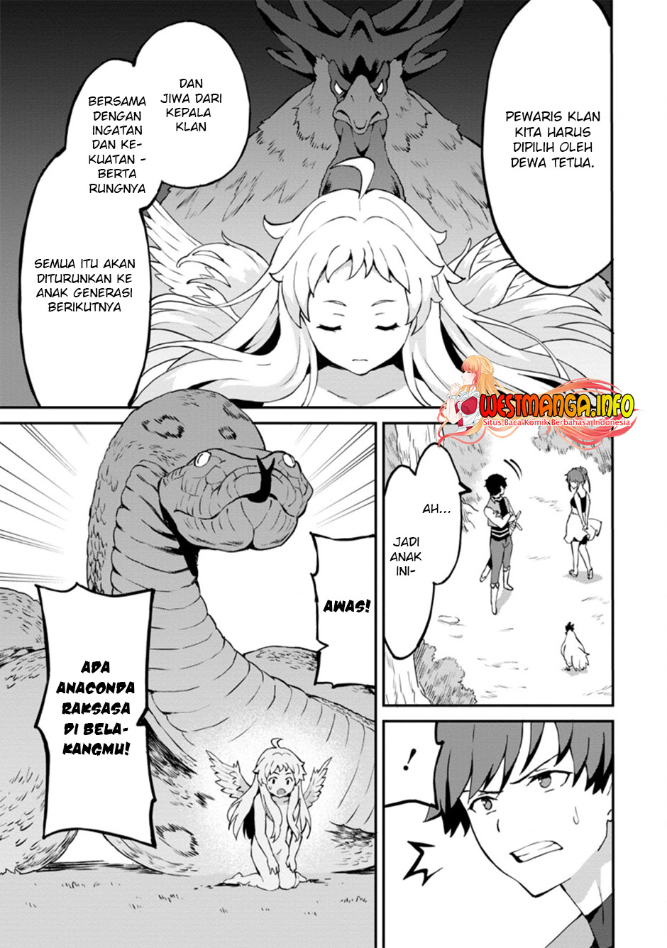 Taberu dake de Level Up! Damegami to Issho ni Isekai Musou Chapter 25.1 - halaman 6