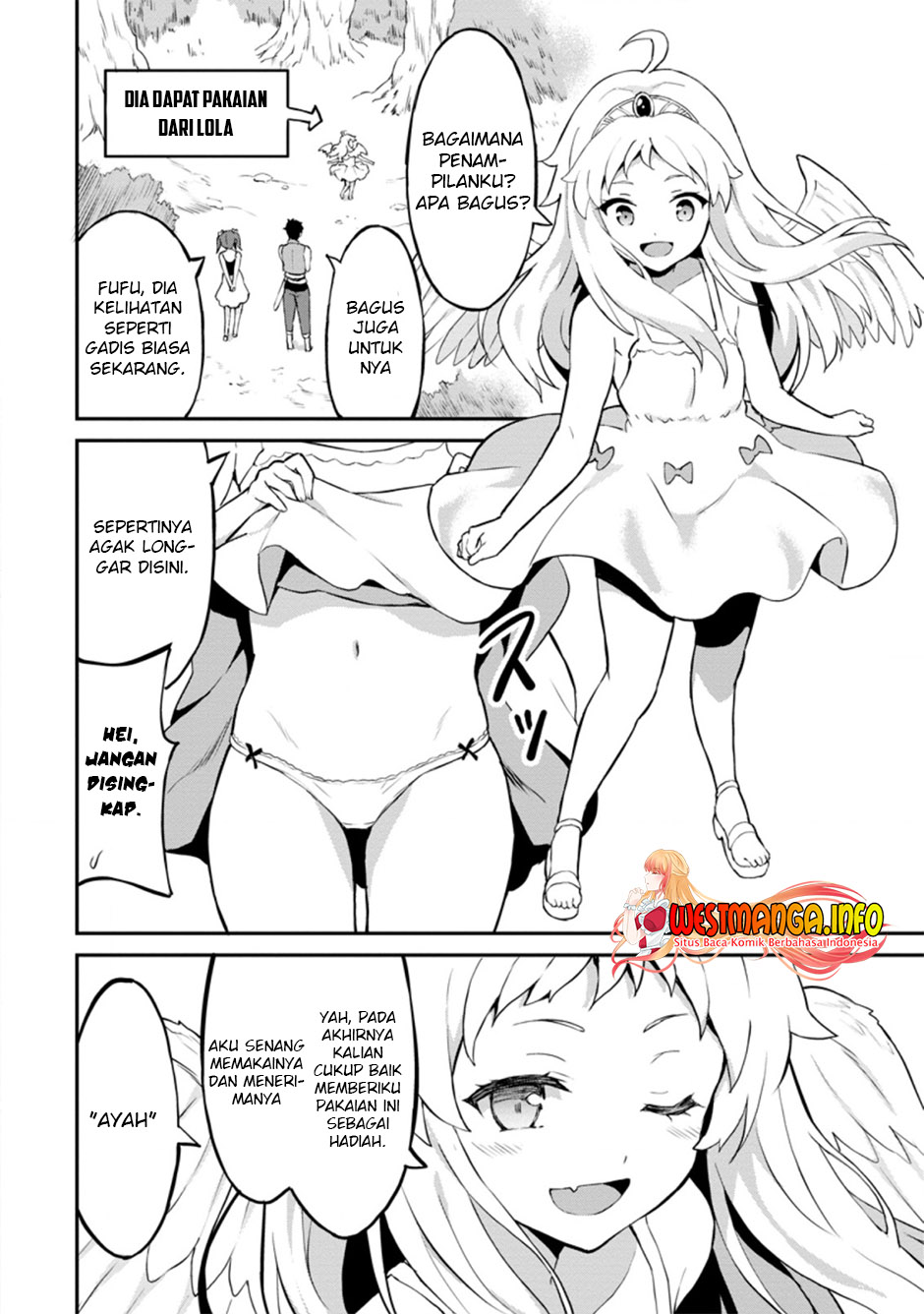 Taberu dake de Level Up! Damegami to Issho ni Isekai Musou Chapter 25.1 - halaman 9