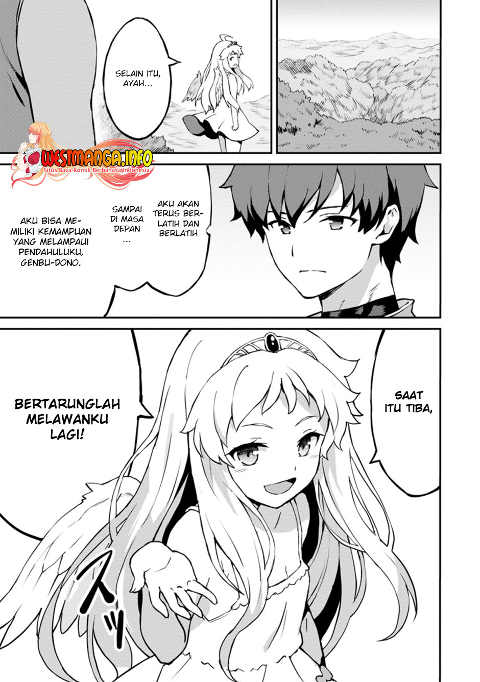 Taberu dake de Level Up! Damegami to Issho ni Isekai Musou Chapter 25.2 - halaman 3