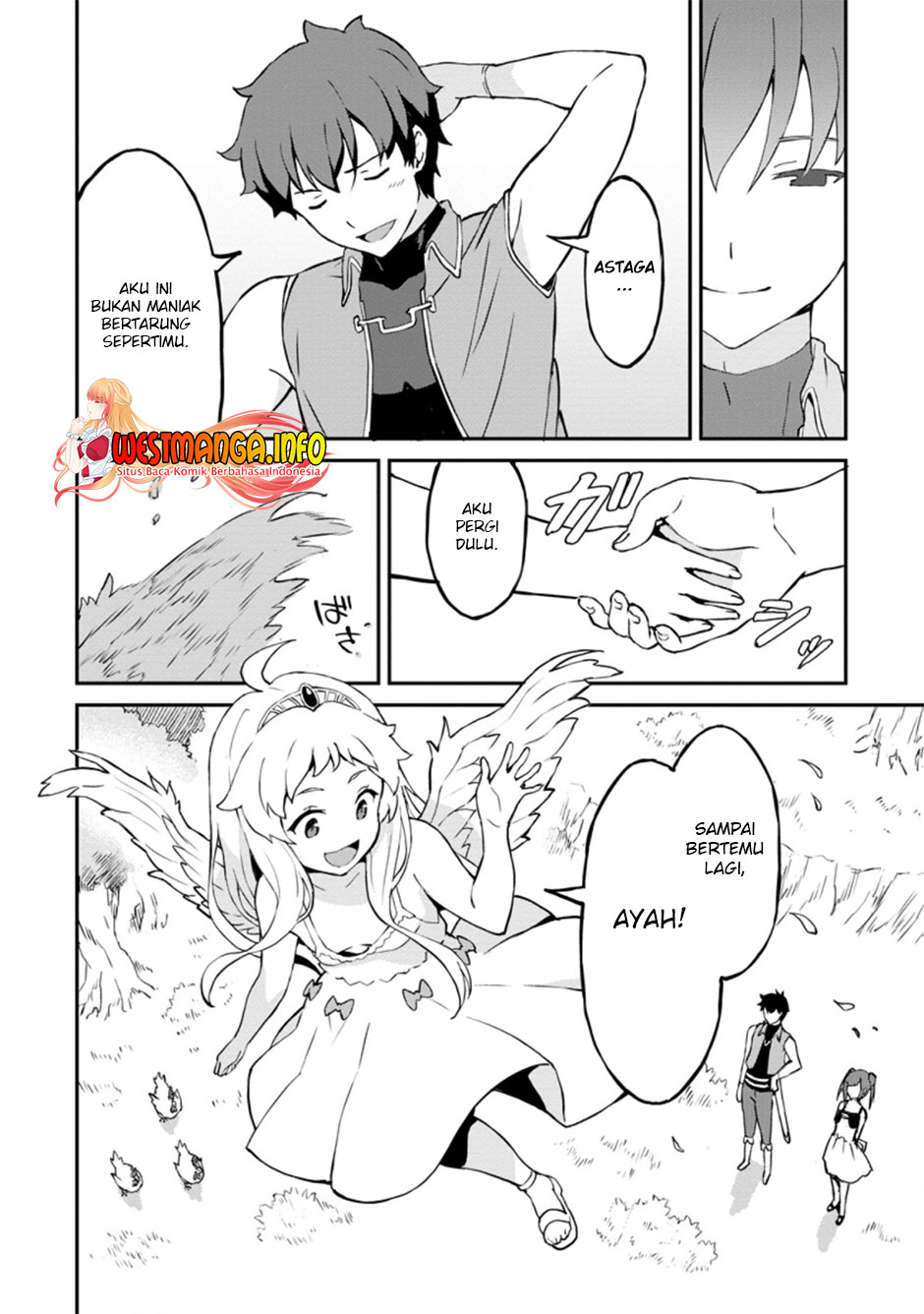 Taberu dake de Level Up! Damegami to Issho ni Isekai Musou Chapter 25.2 - halaman 4