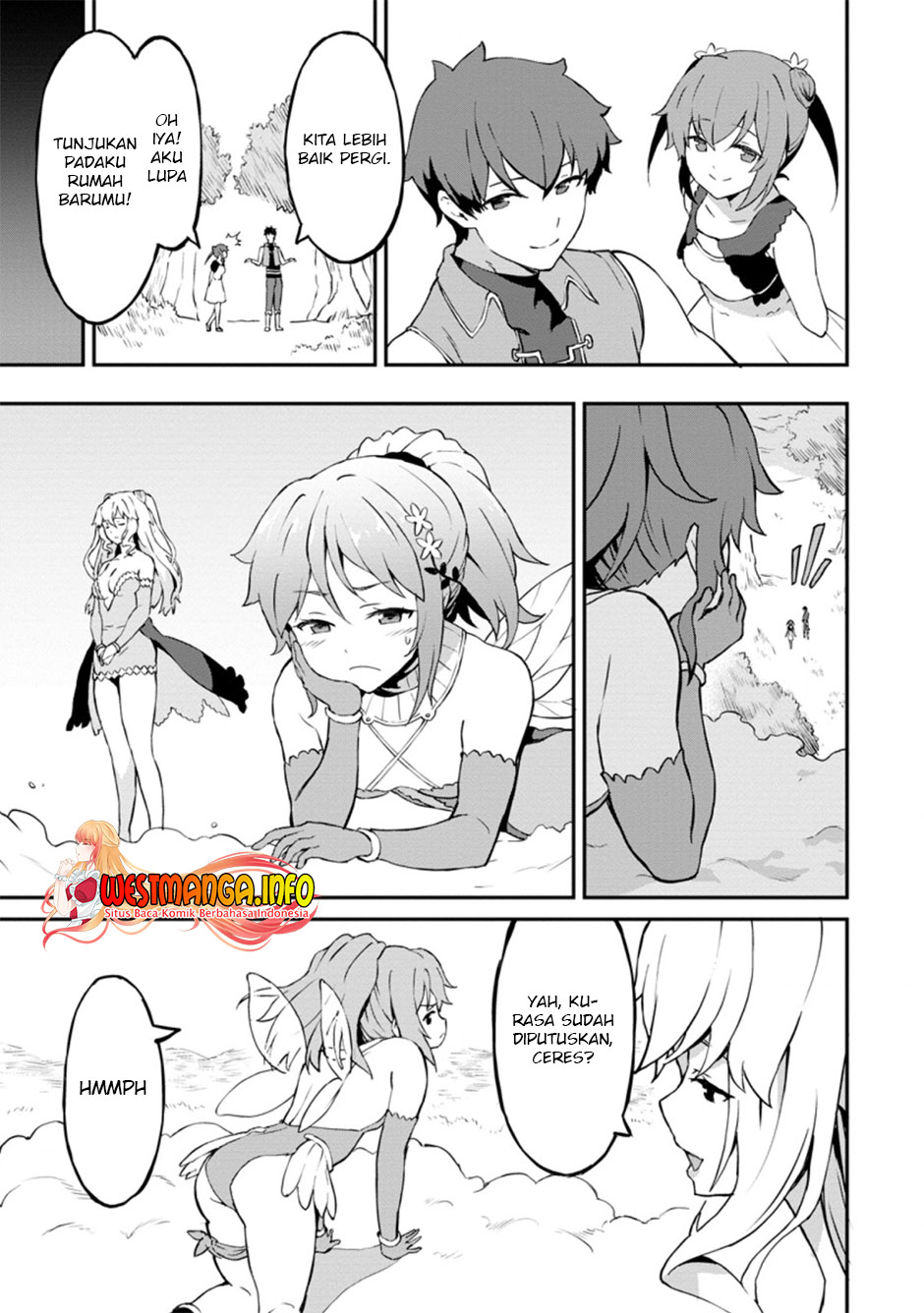 Taberu dake de Level Up! Damegami to Issho ni Isekai Musou Chapter 25.2 - halaman 5