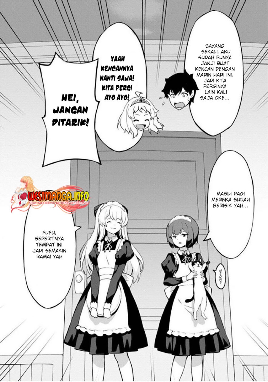 Taberu dake de Level Up! Damegami to Issho ni Isekai Musou Chapter 25.3 - halaman 12