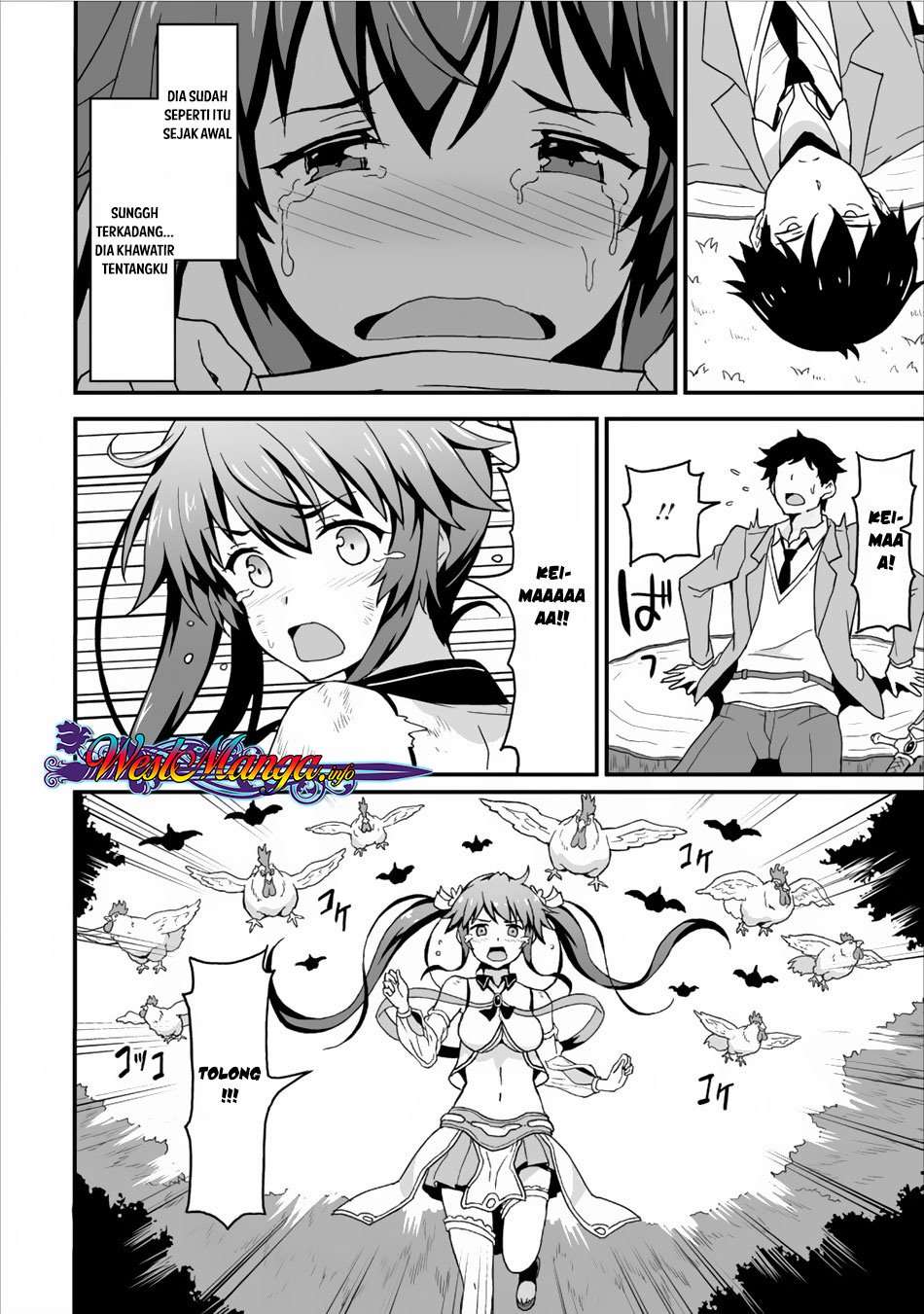 Taberu dake de Level Up! Damegami to Issho ni Isekai Musou Chapter 3 - halaman 25