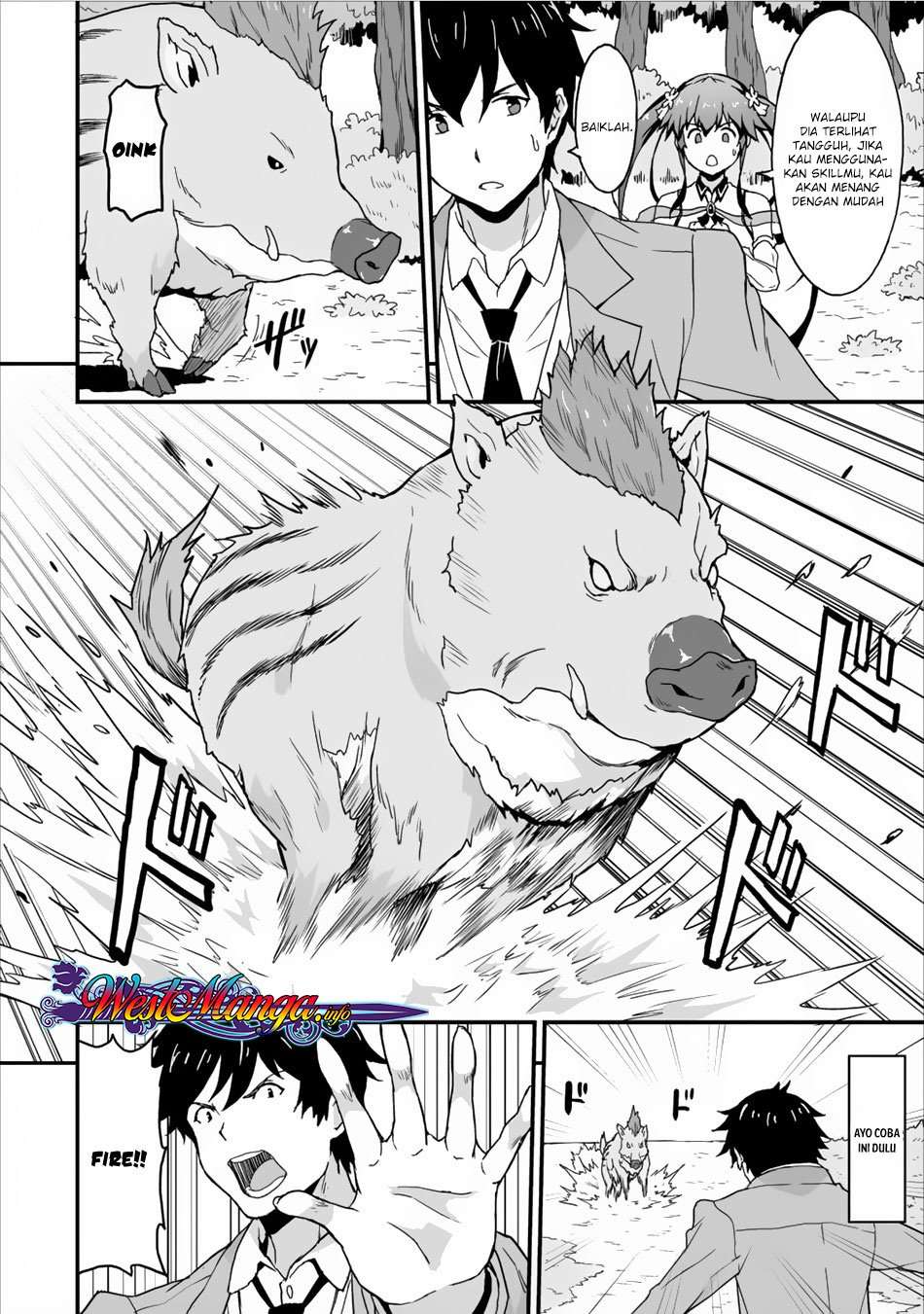 Taberu dake de Level Up! Damegami to Issho ni Isekai Musou Chapter 3 - halaman 3