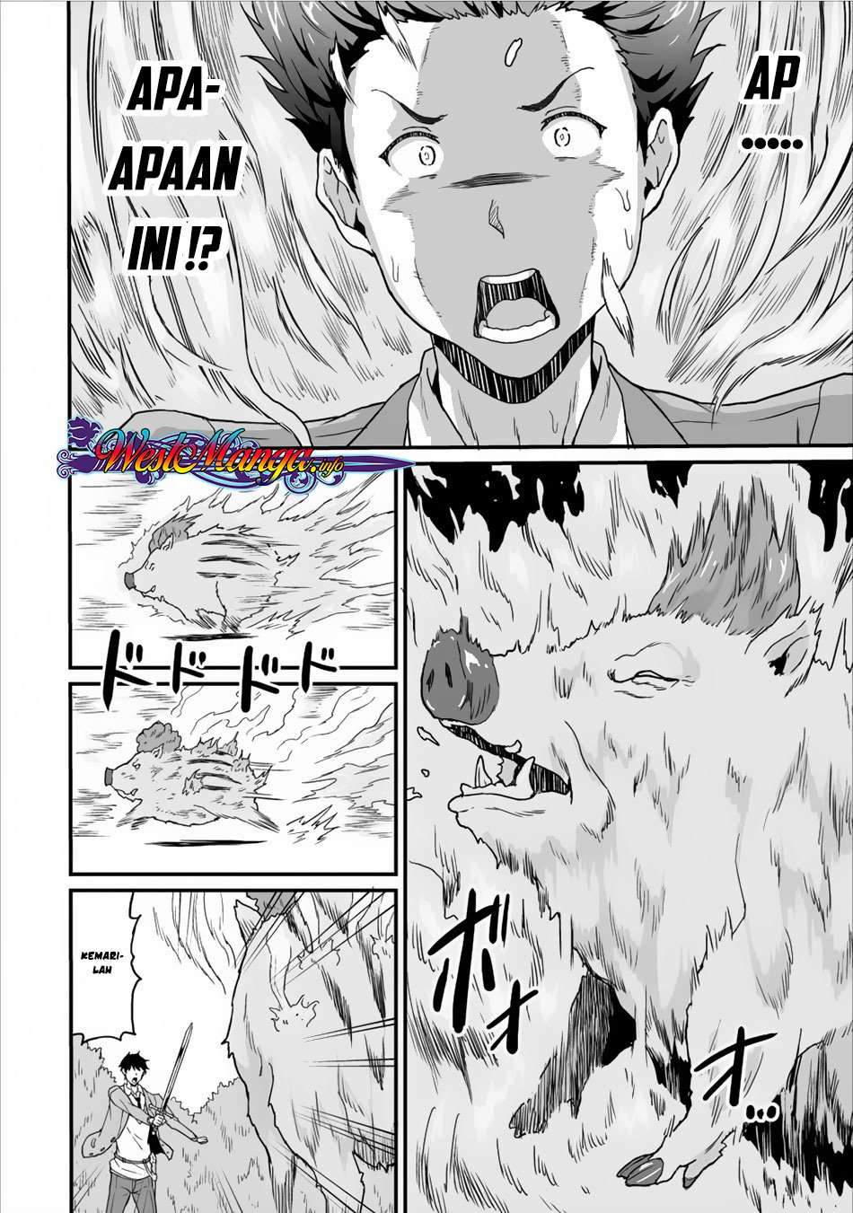 Taberu dake de Level Up! Damegami to Issho ni Isekai Musou Chapter 3 - halaman 5