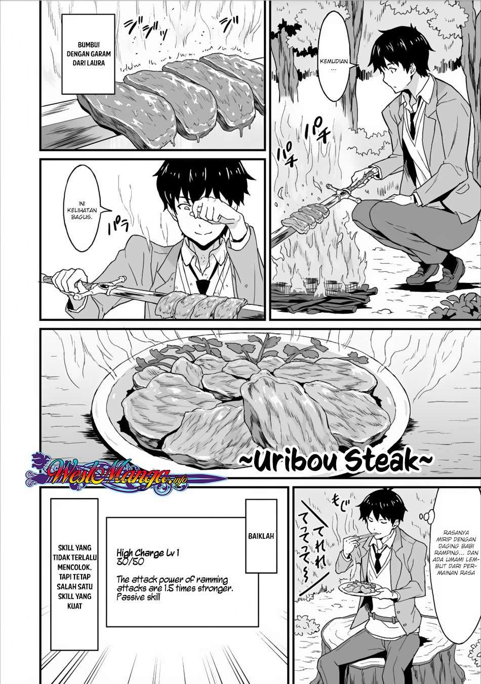 Taberu dake de Level Up! Damegami to Issho ni Isekai Musou Chapter 3 - halaman 7