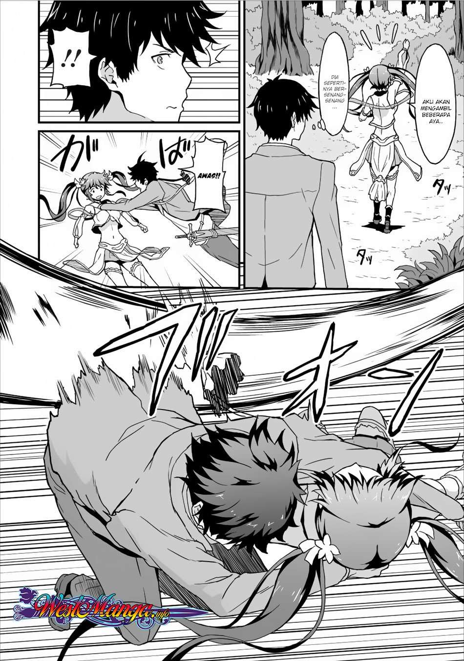 Taberu dake de Level Up! Damegami to Issho ni Isekai Musou Chapter 3 - halaman 9