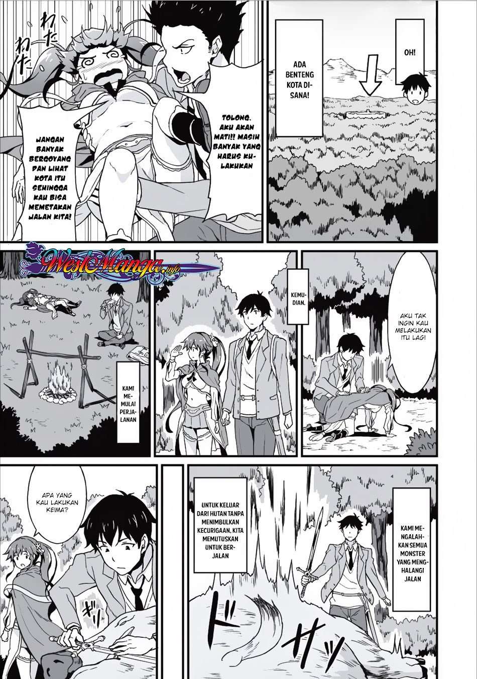 Taberu dake de Level Up! Damegami to Issho ni Isekai Musou Chapter 4 - halaman 4