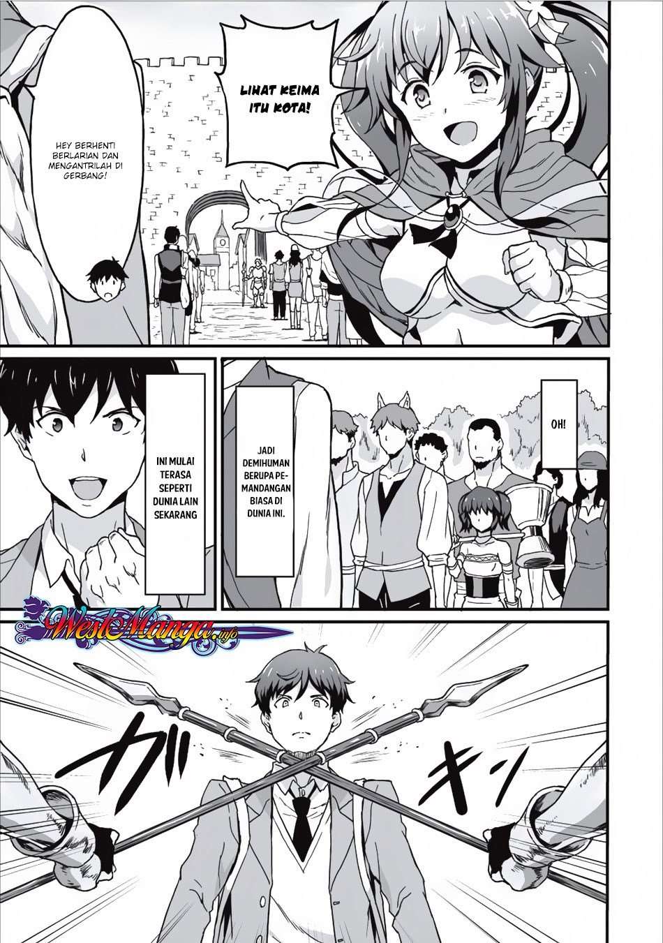 Taberu dake de Level Up! Damegami to Issho ni Isekai Musou Chapter 4 - halaman 6