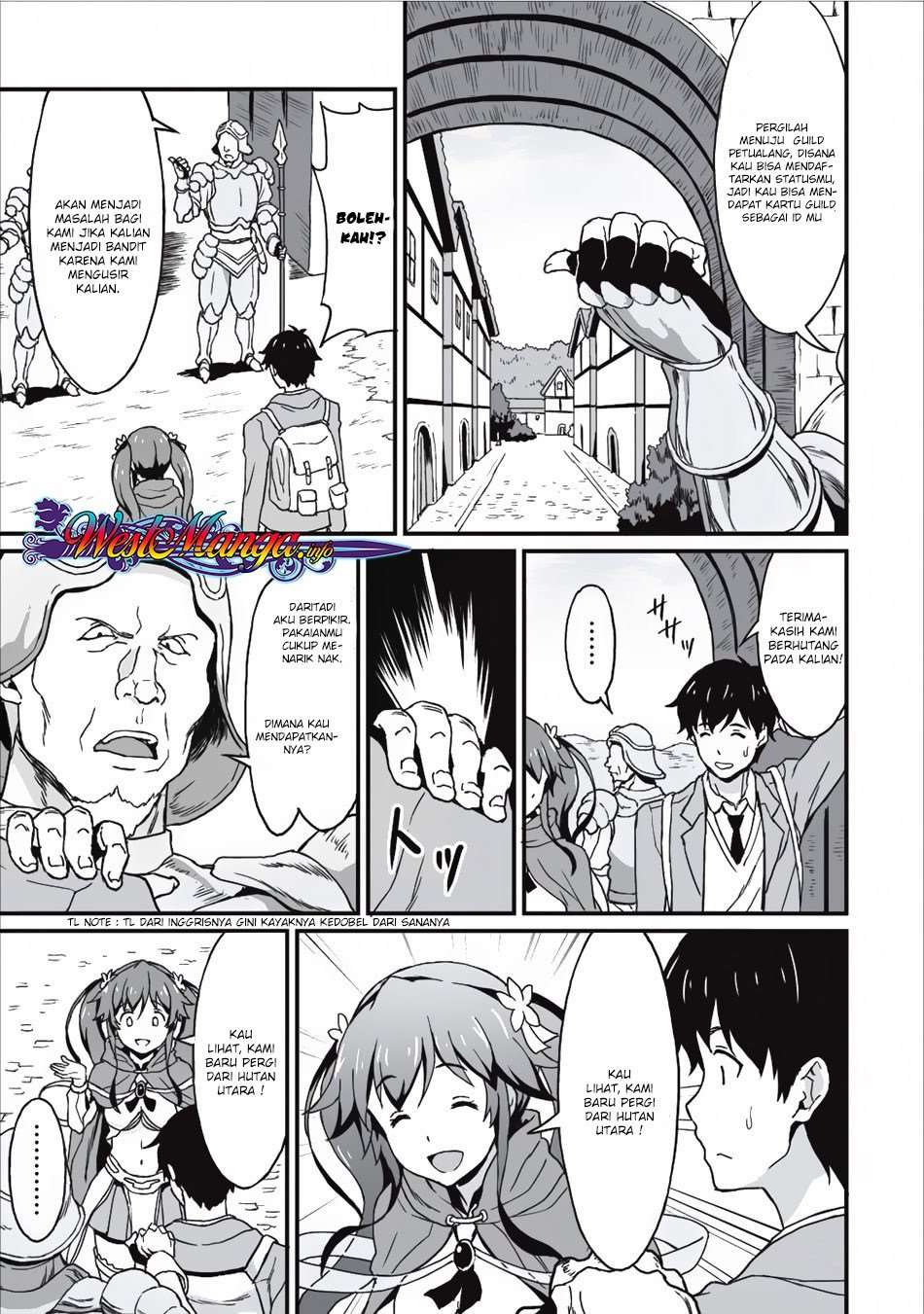 Taberu dake de Level Up! Damegami to Issho ni Isekai Musou Chapter 4 - halaman 8