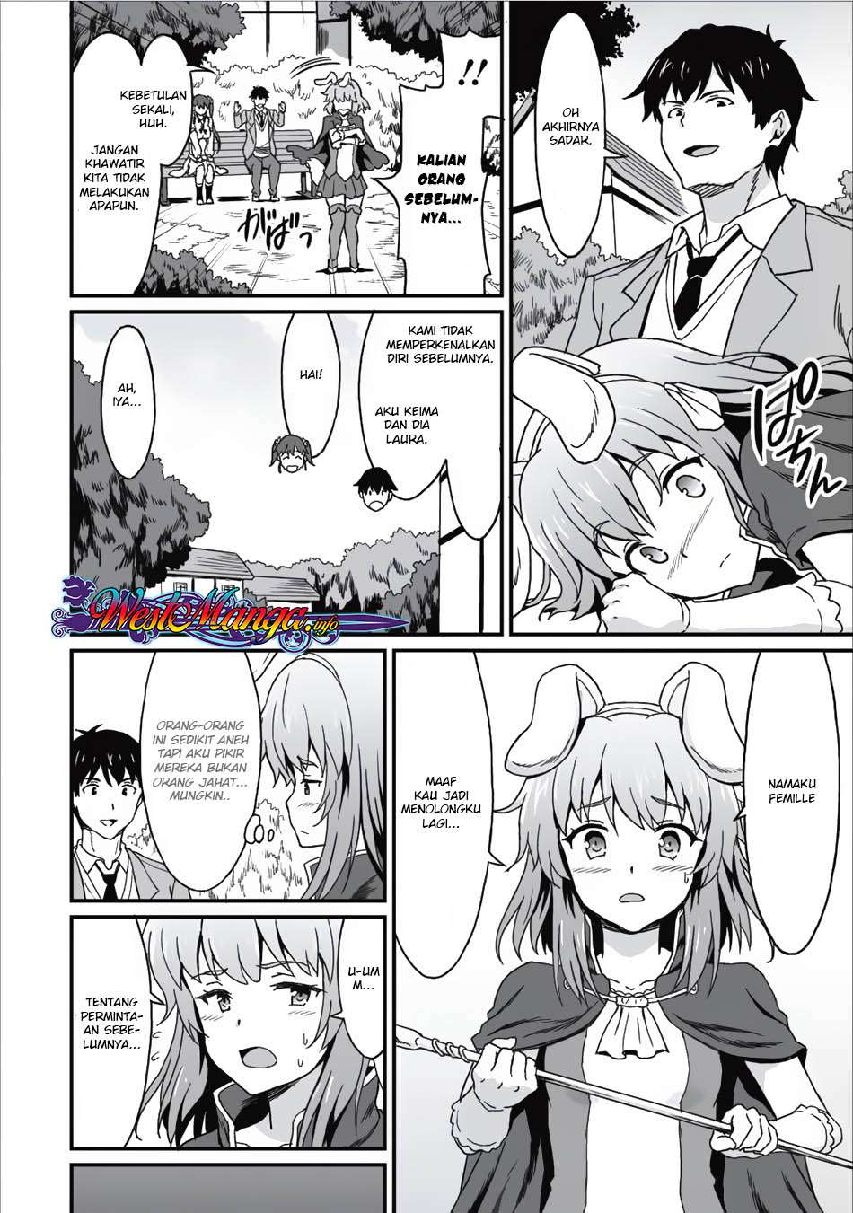 Taberu dake de Level Up! Damegami to Issho ni Isekai Musou Chapter 5 - halaman 16