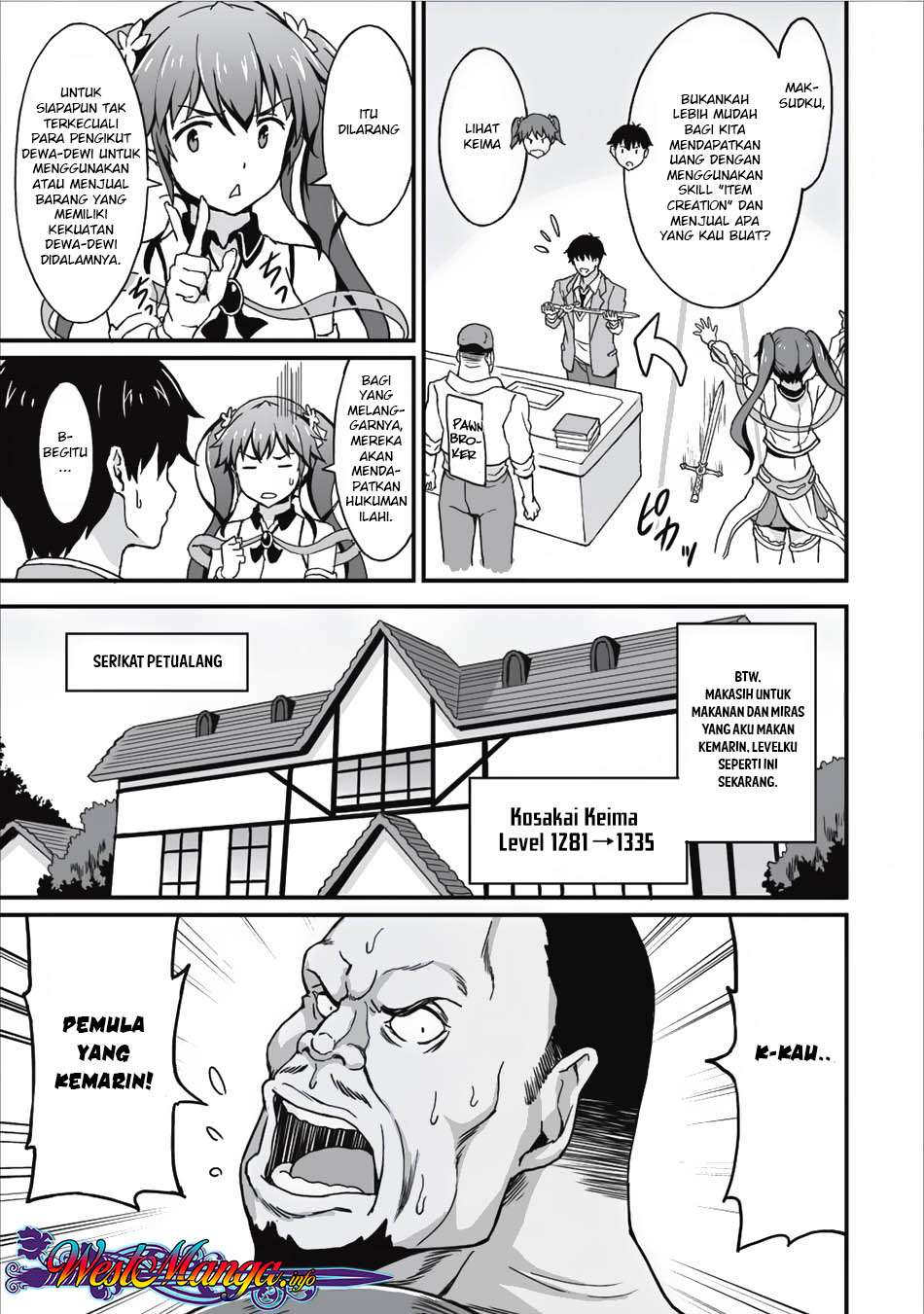 Taberu dake de Level Up! Damegami to Issho ni Isekai Musou Chapter 5 - halaman 5
