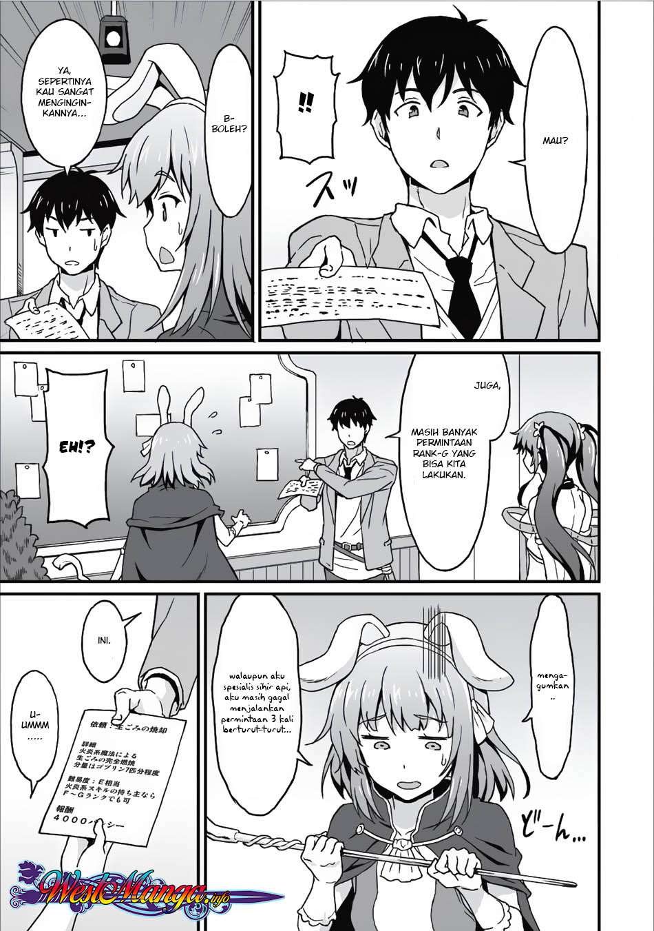 Taberu dake de Level Up! Damegami to Issho ni Isekai Musou Chapter 5 - halaman 9