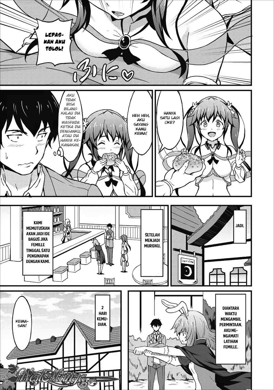 Taberu dake de Level Up! Damegami to Issho ni Isekai Musou Chapter 6 - halaman 11