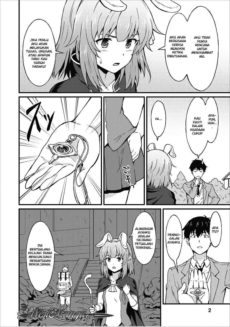 Taberu dake de Level Up! Damegami to Issho ni Isekai Musou Chapter 6 - halaman 4