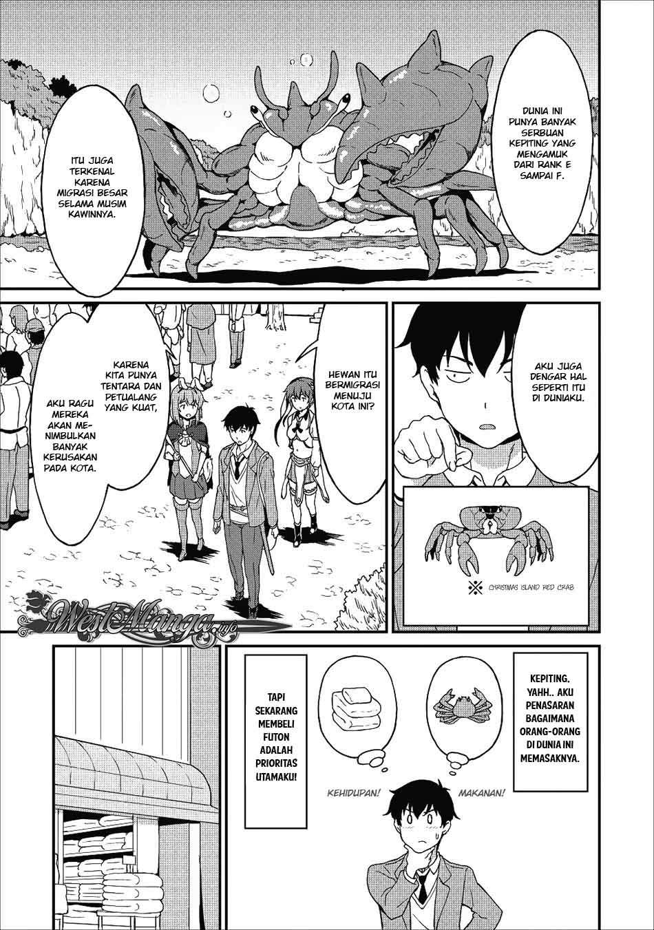 Taberu dake de Level Up! Damegami to Issho ni Isekai Musou Chapter 7 - halaman 27