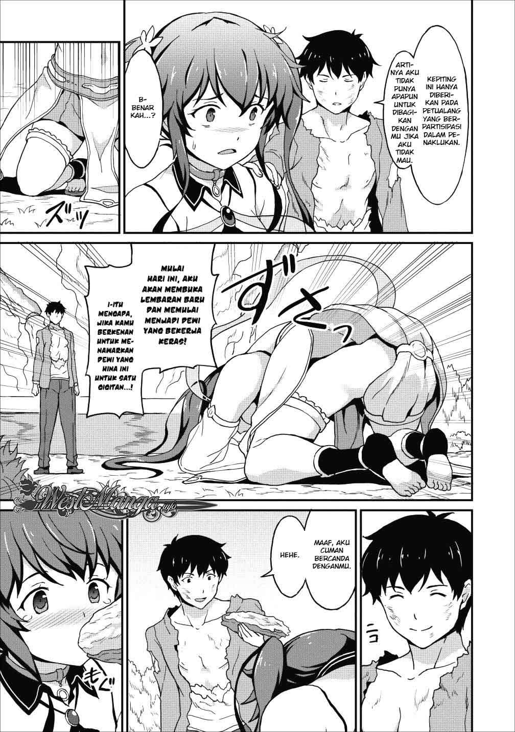 Taberu dake de Level Up! Damegami to Issho ni Isekai Musou Chapter 9.1 - halaman 10